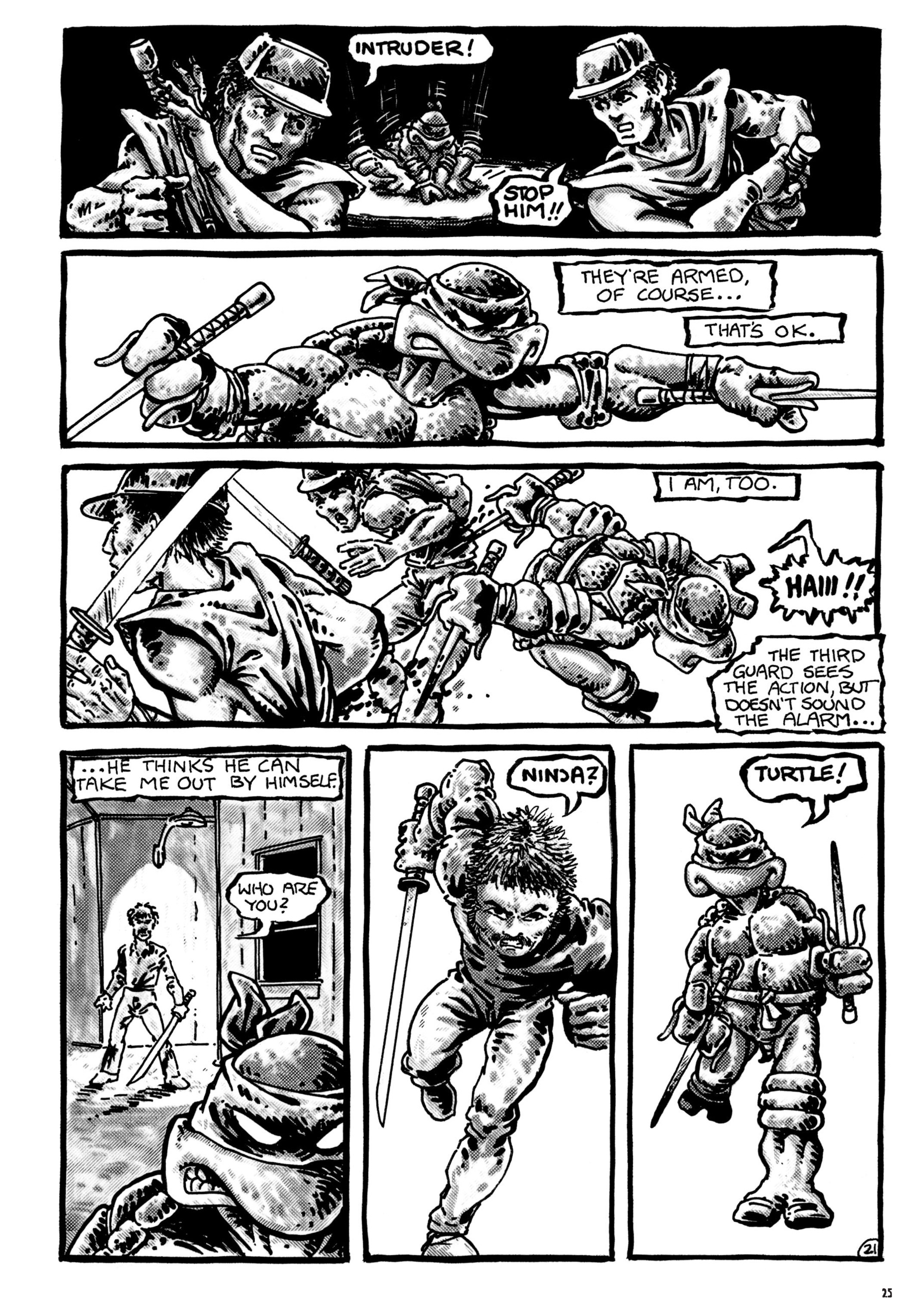 Read online Teenage Mutant Ninja Turtles: The Ultimate Collection comic -  Issue # TPB 1 (Part 1) - 25