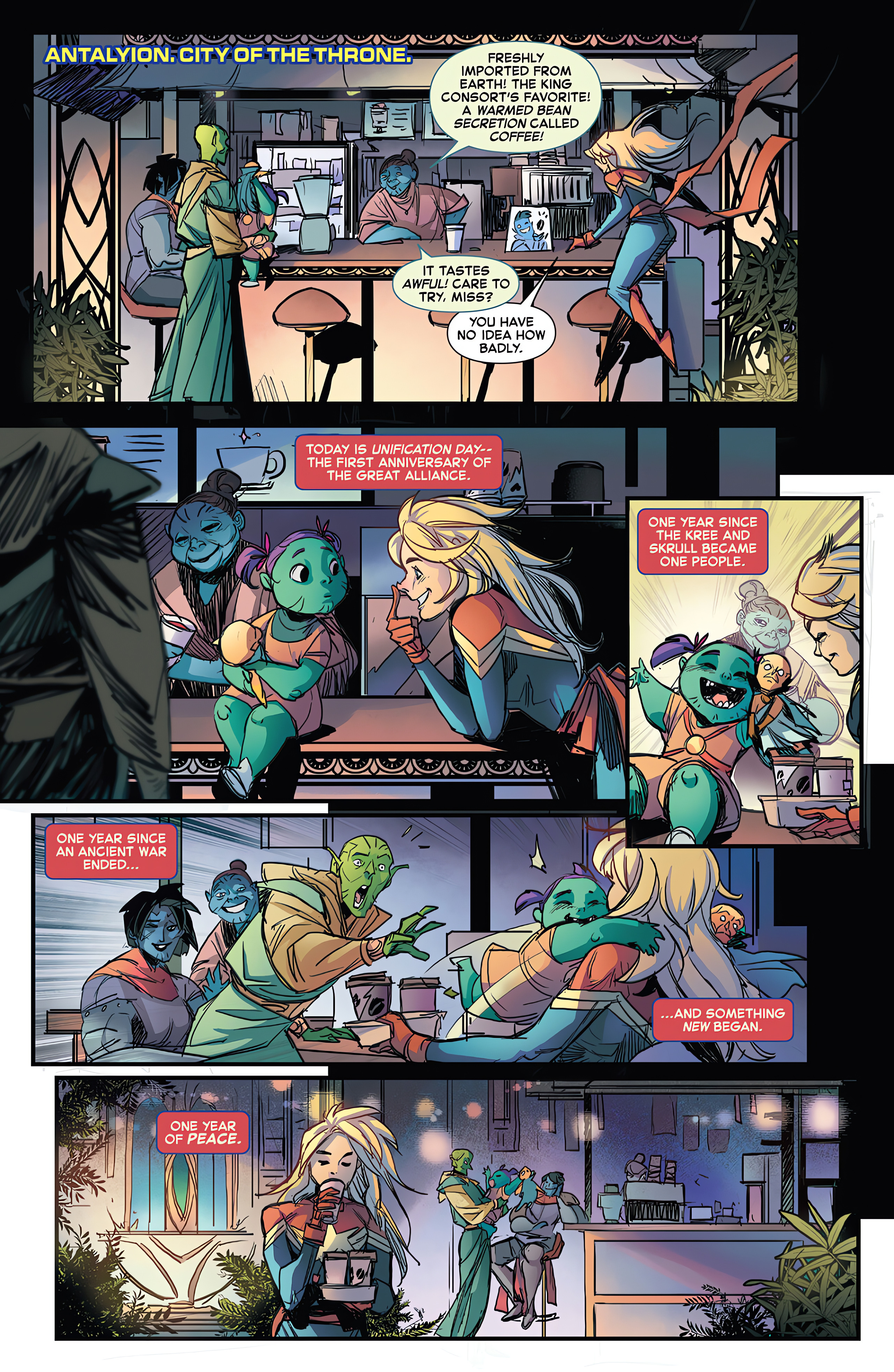 Read online Captain Marvel: Assault on Eden comic -  Issue #1 - 5