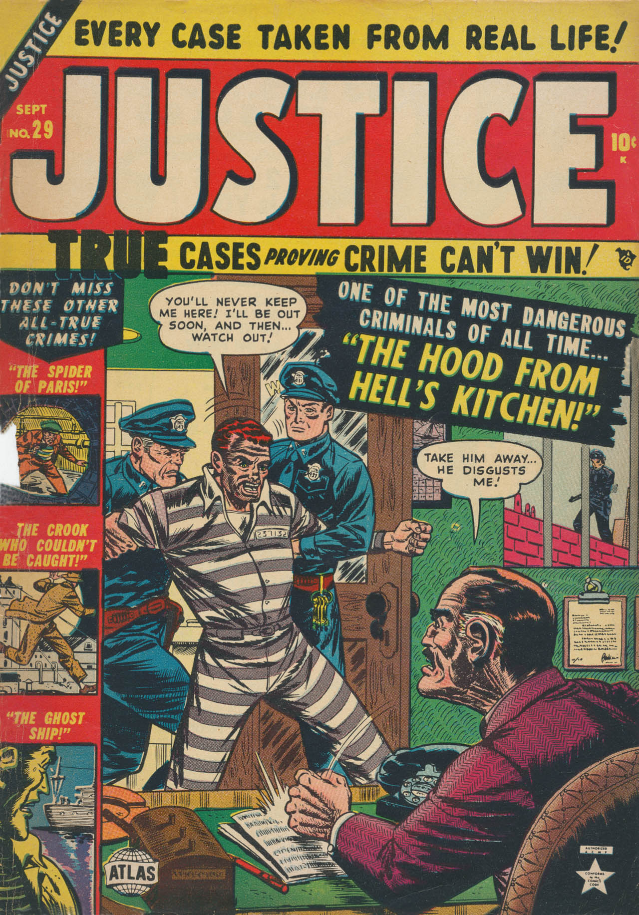 Read online Justice (1947) comic -  Issue #29 - 1