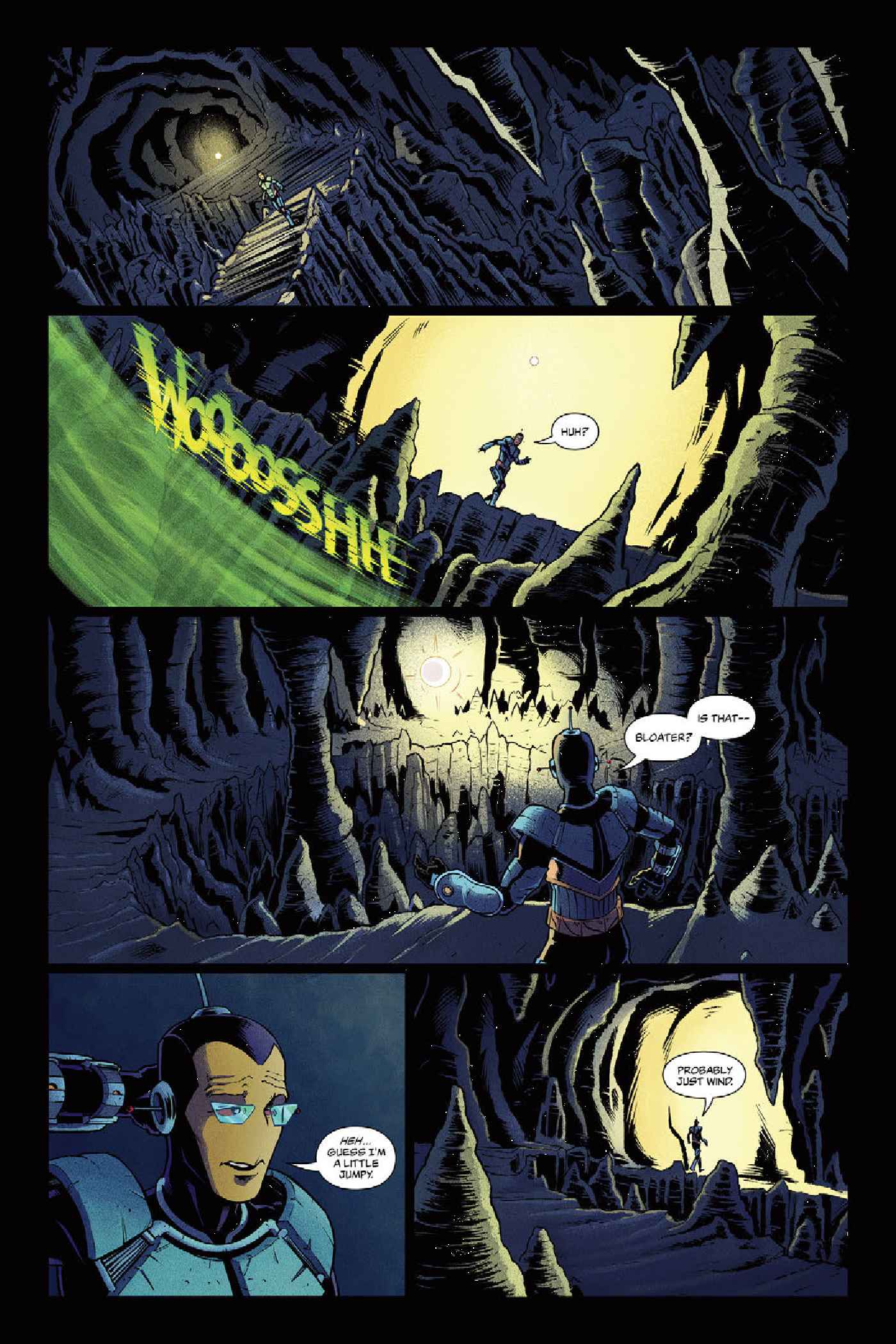 Read online Spaceman and Bloater comic -  Issue #1 - 13