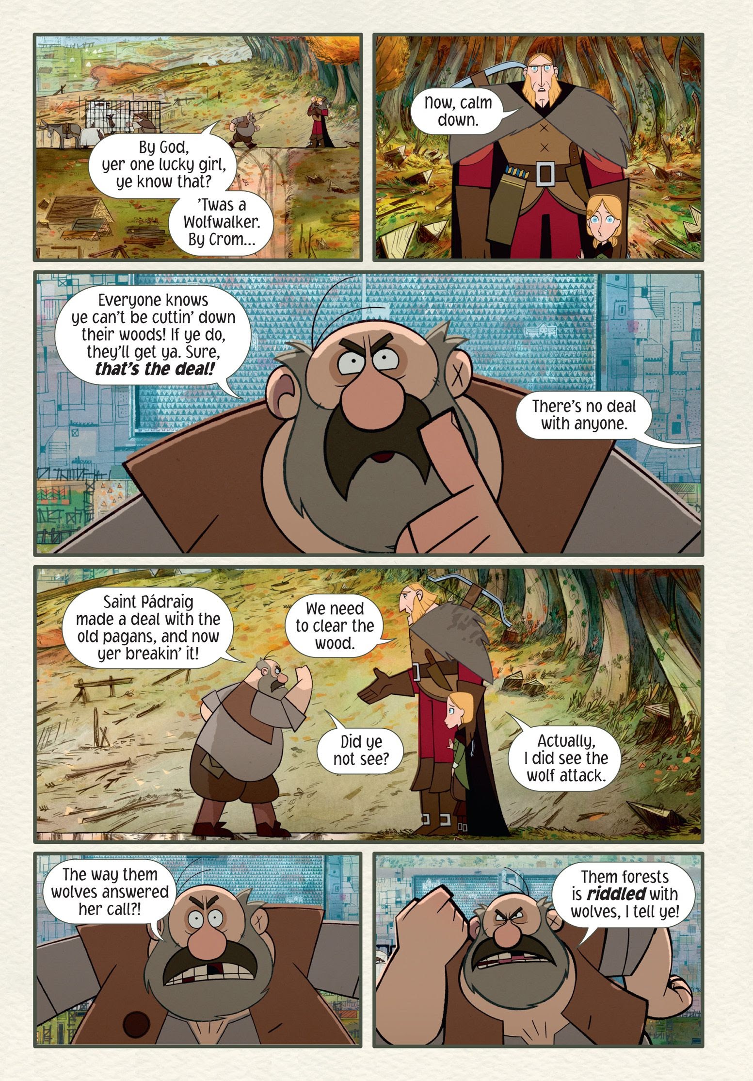 Read online Wolfwalkers: The Graphic Novel comic -  Issue # TPB (Part 1) - 59