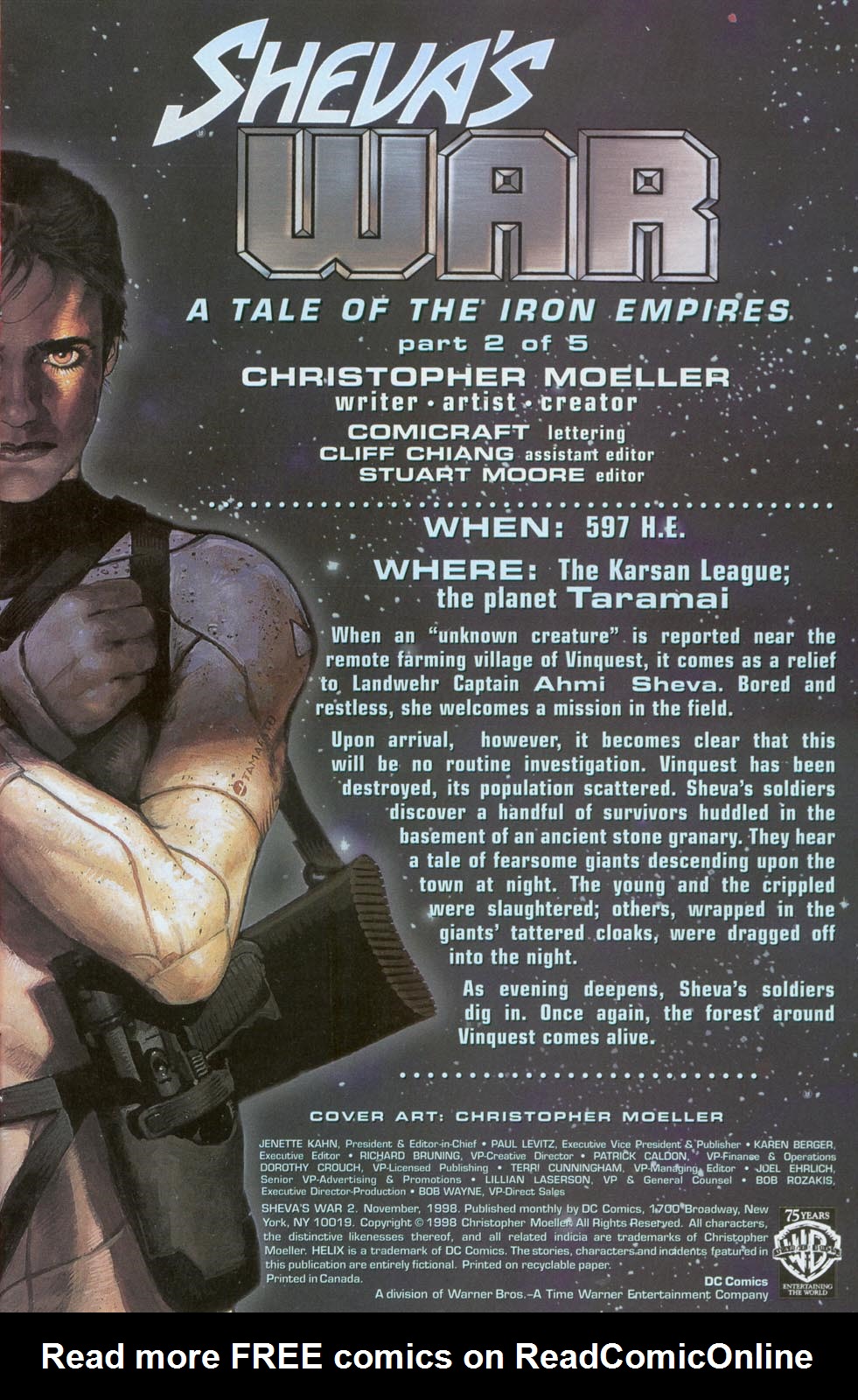Read online Sheva's War comic -  Issue #2 - 2