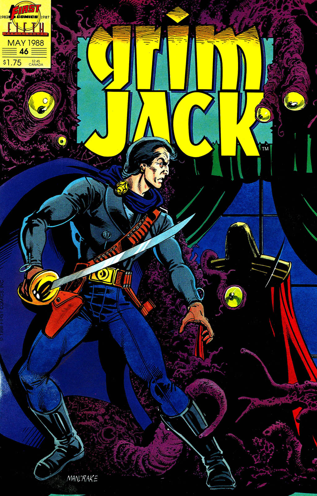 Read online Grimjack comic -  Issue #46 - 1