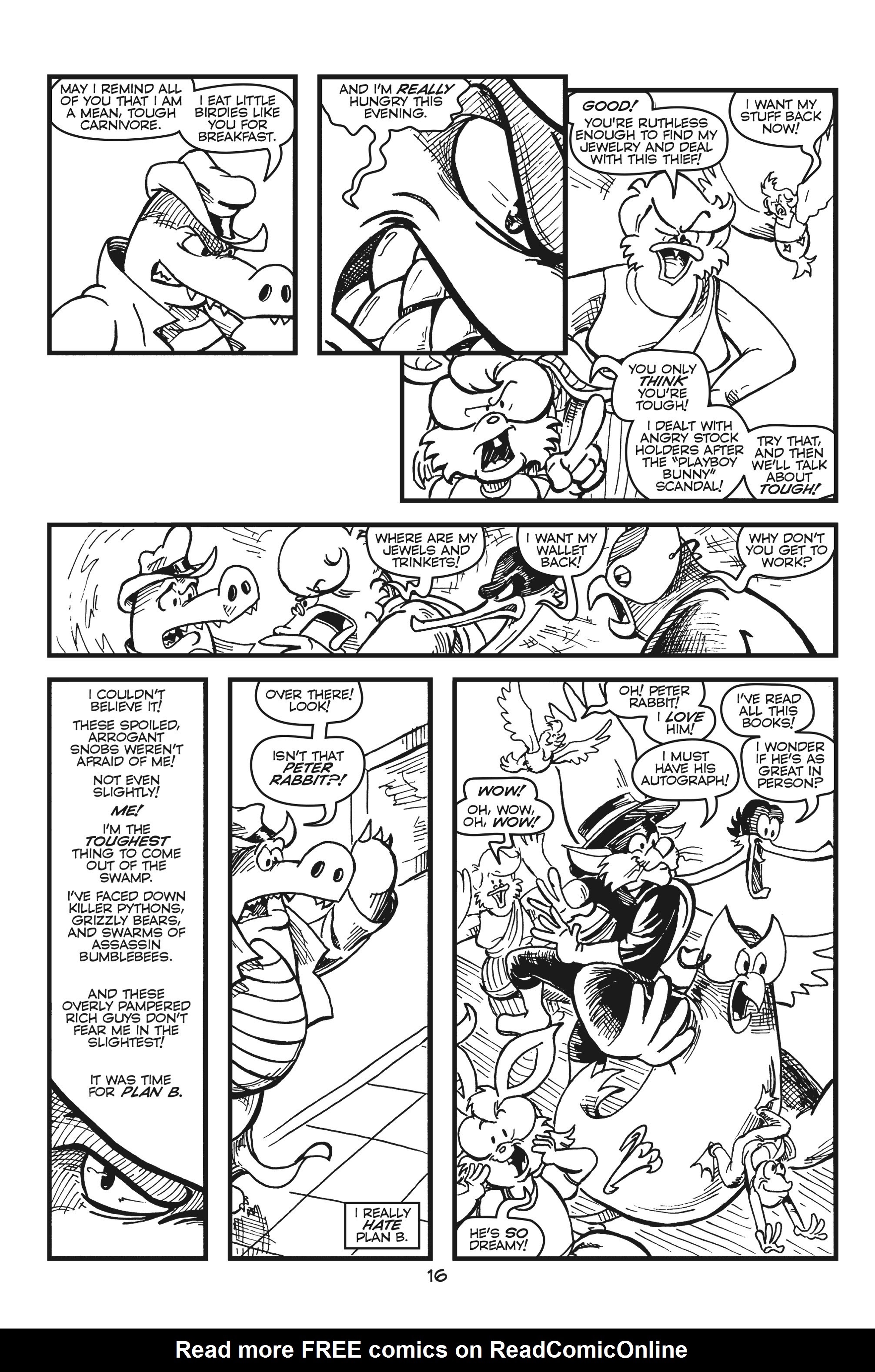 Read online Charlie Croc: Private Eye comic -  Issue #3 - 18