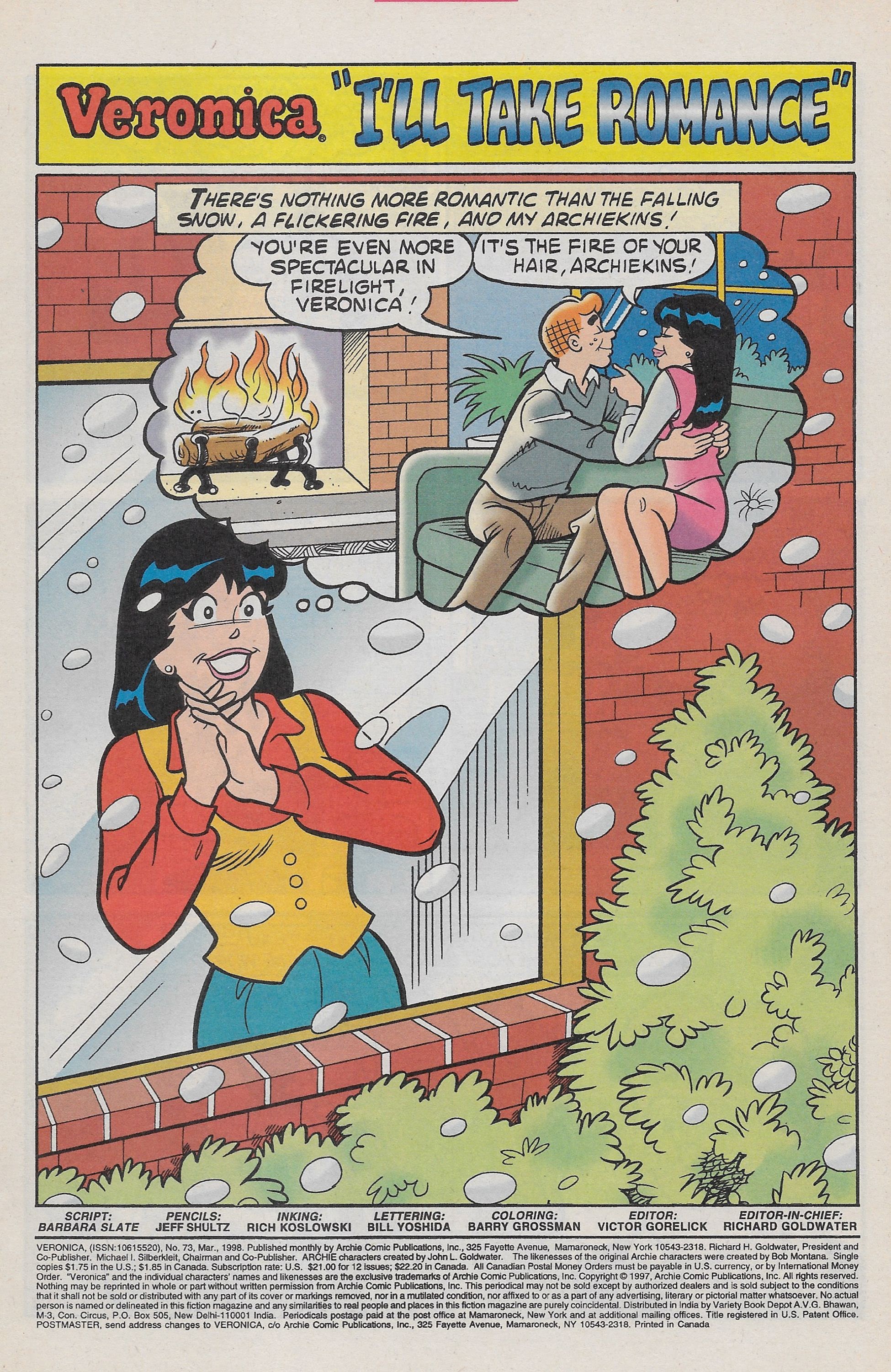 Read online Veronica comic -  Issue #73 - 3