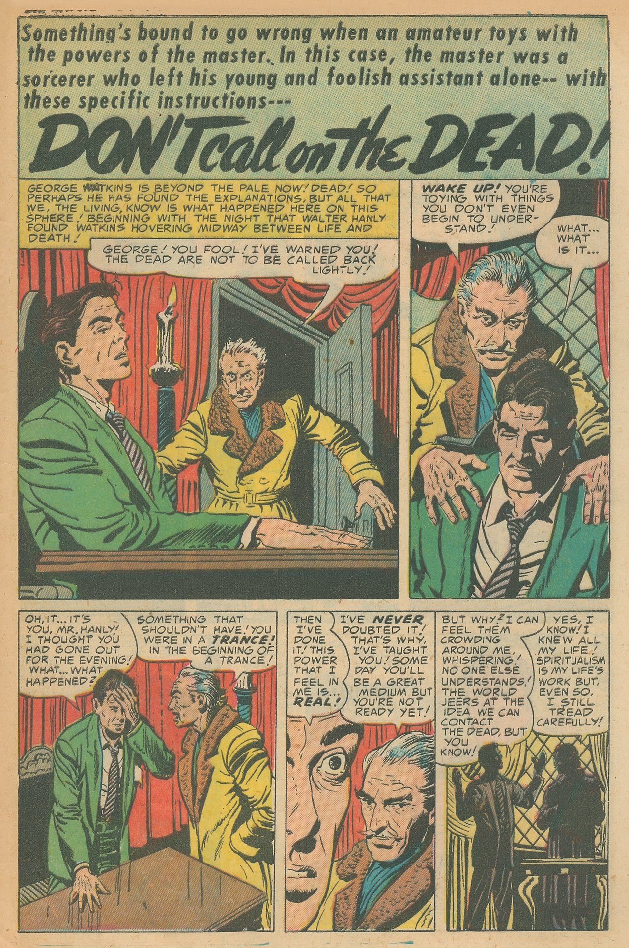 Read online Black Magic (1950) comic -  Issue #27 - 27