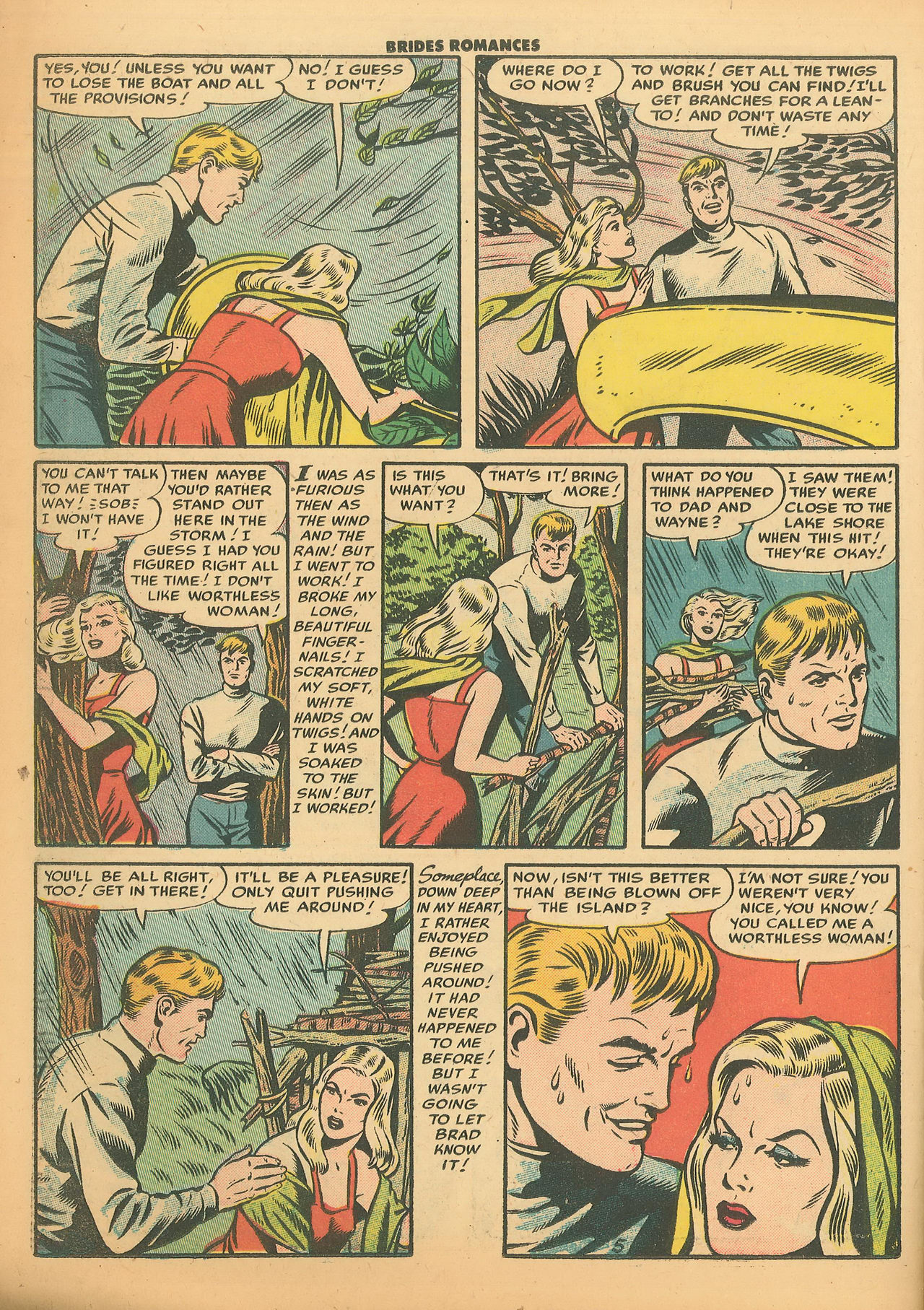 Read online Brides Romances comic -  Issue #15 - 22