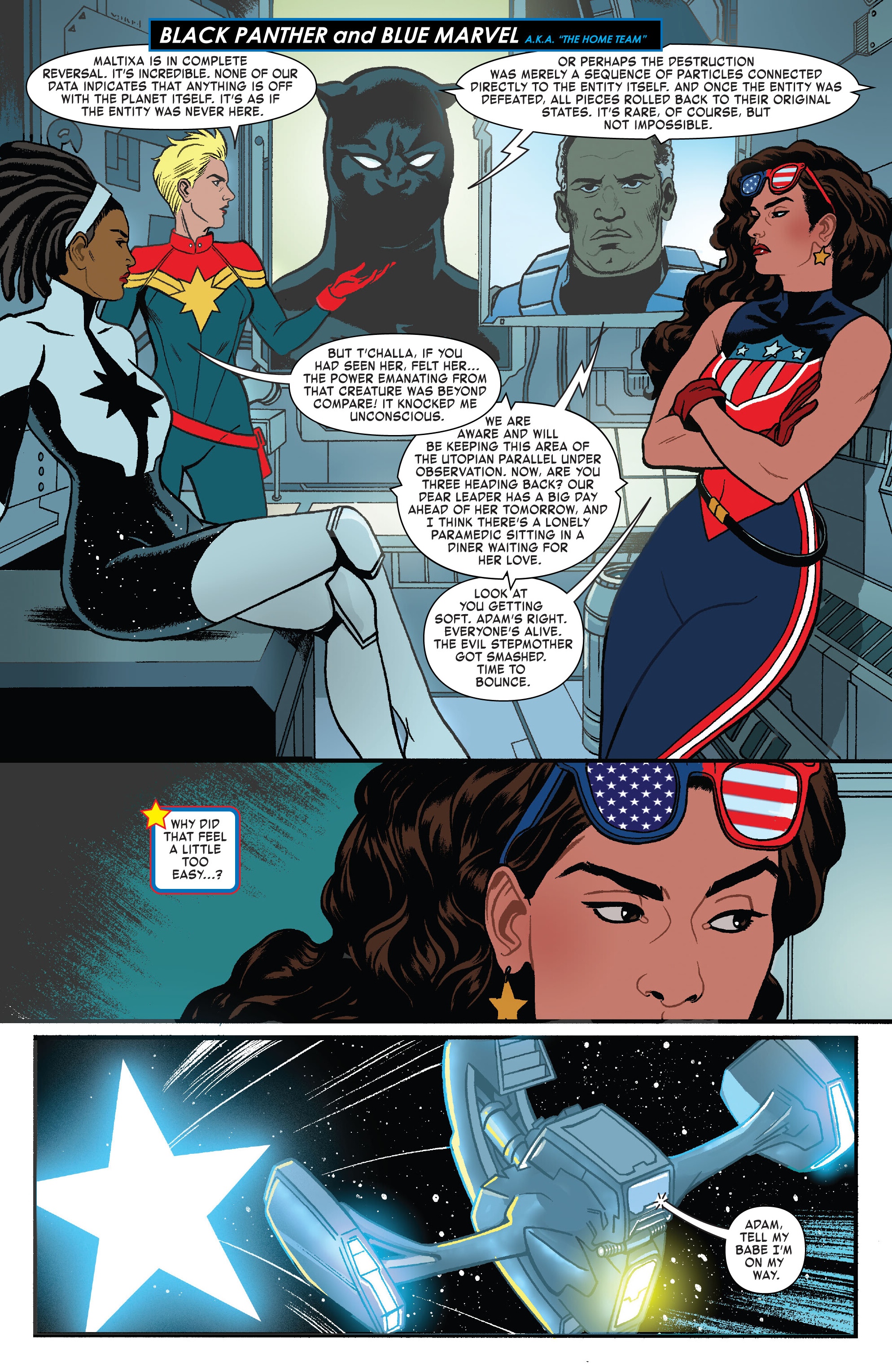 Read online Marvel-Verse: America Chavez comic -  Issue # TPB - 46