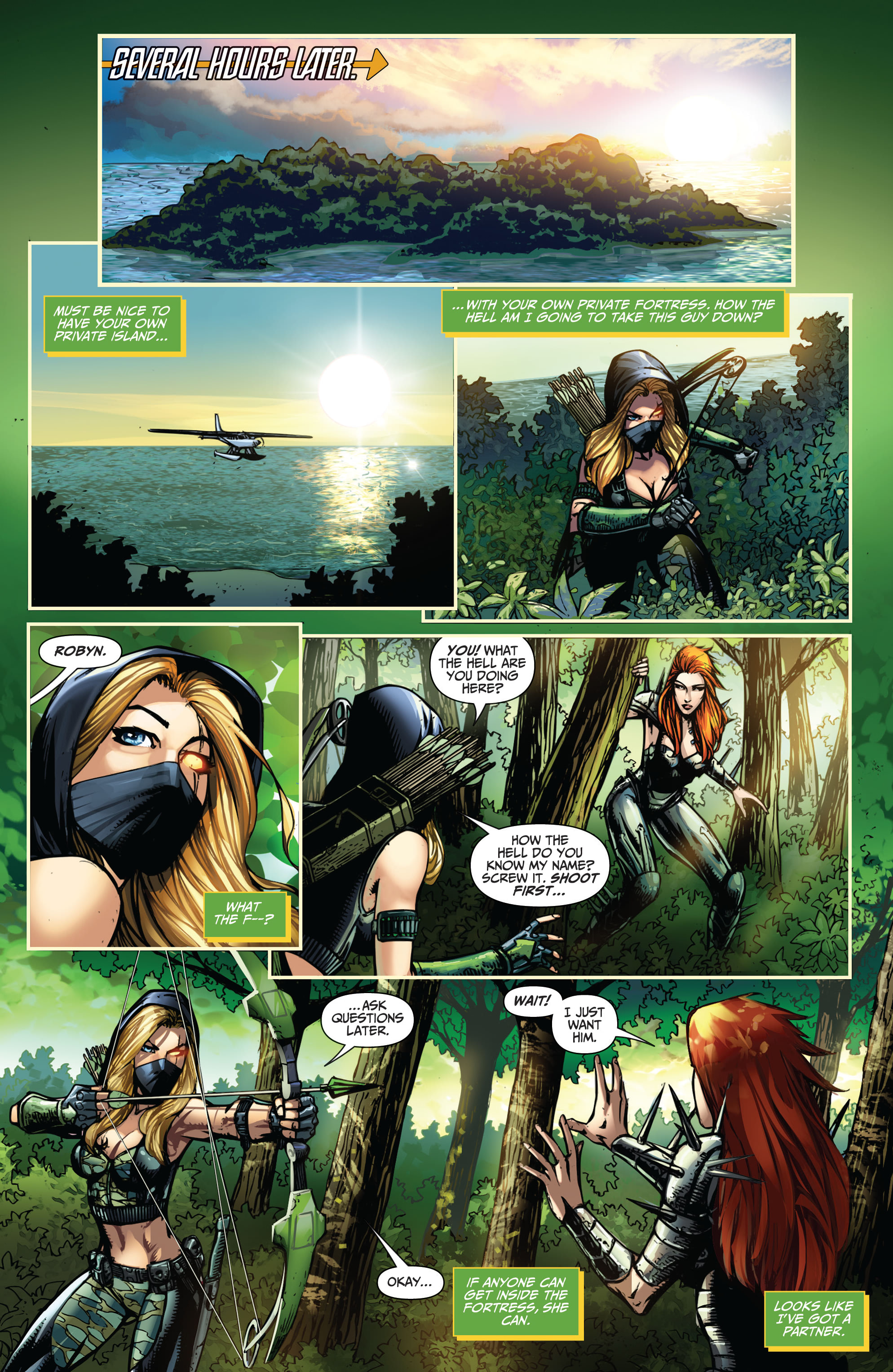 Read online Robyn Hood: Iron Maiden comic -  Issue #2 - 17