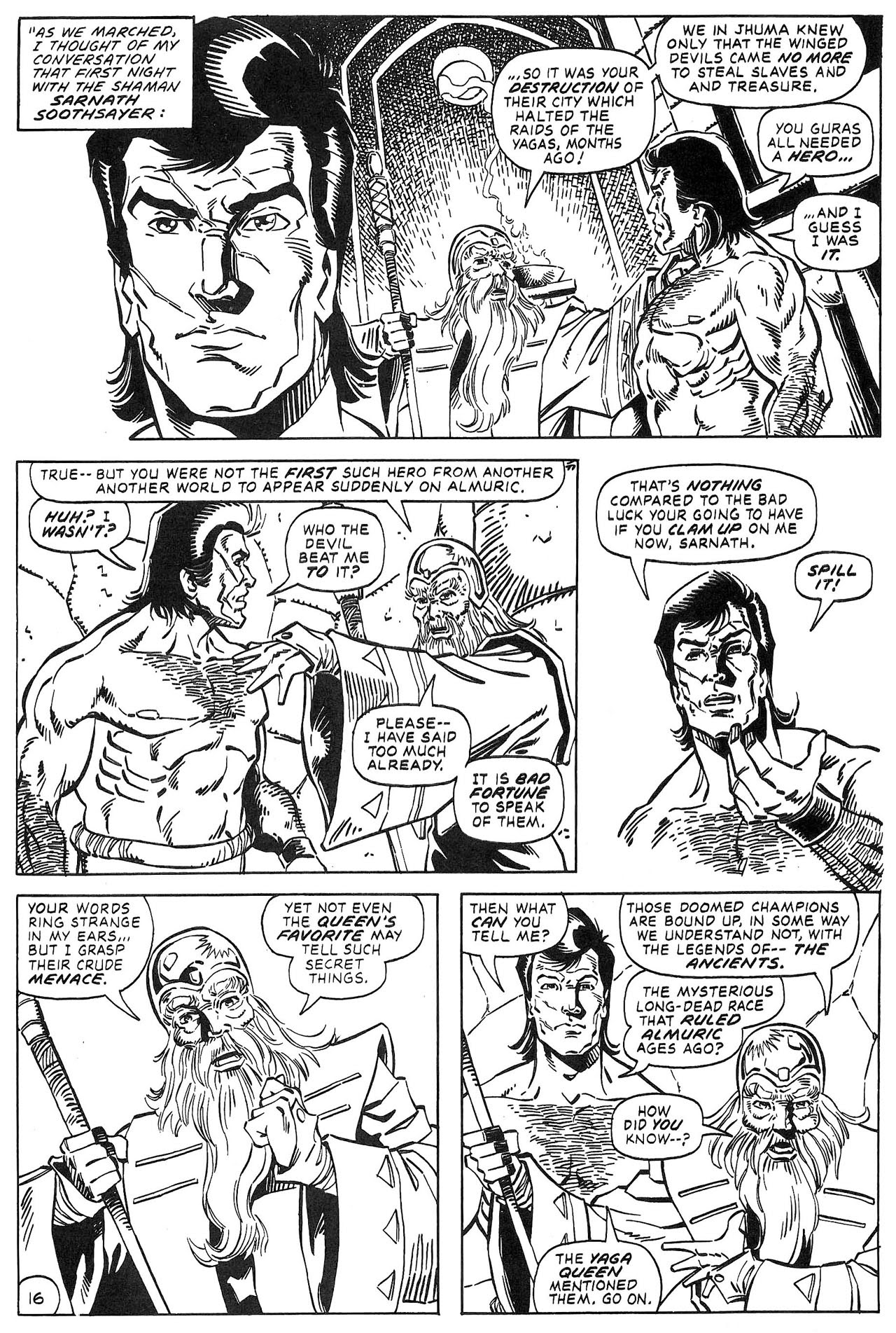 Read online Ironhand of Almuric comic -  Issue #3 - 18