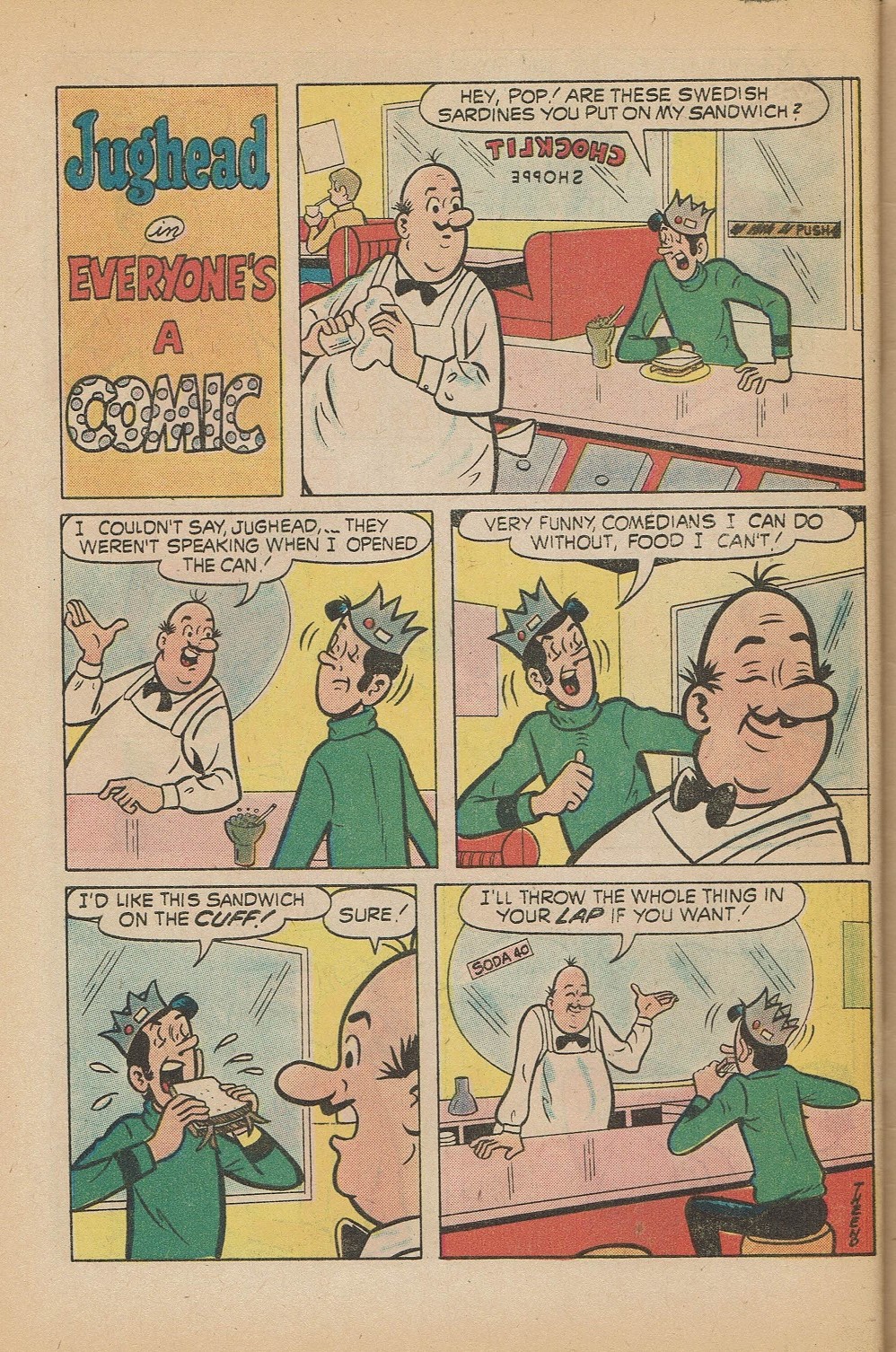 Read online Jughead's Jokes comic -  Issue #30 - 47