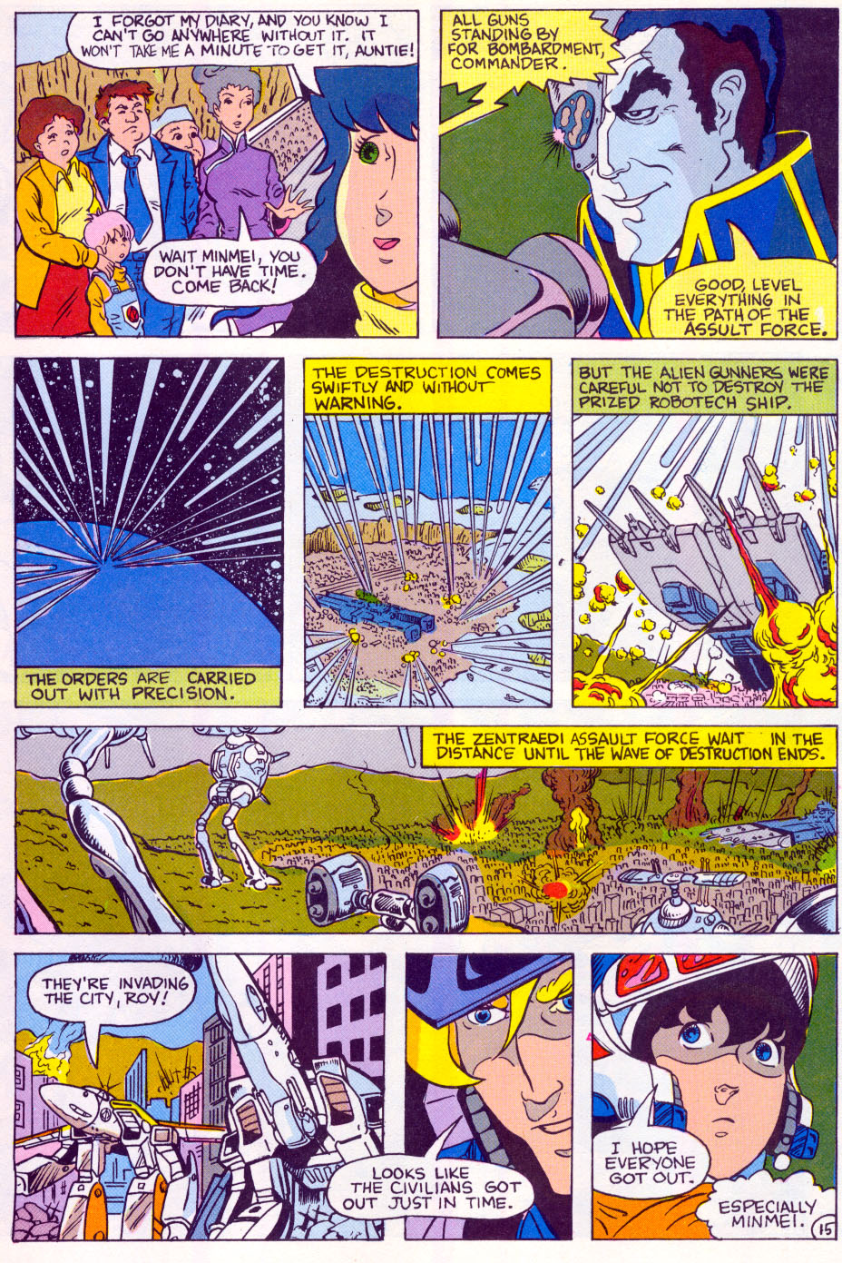 Read online Robotech The Macross Saga comic -  Issue #2 - 19