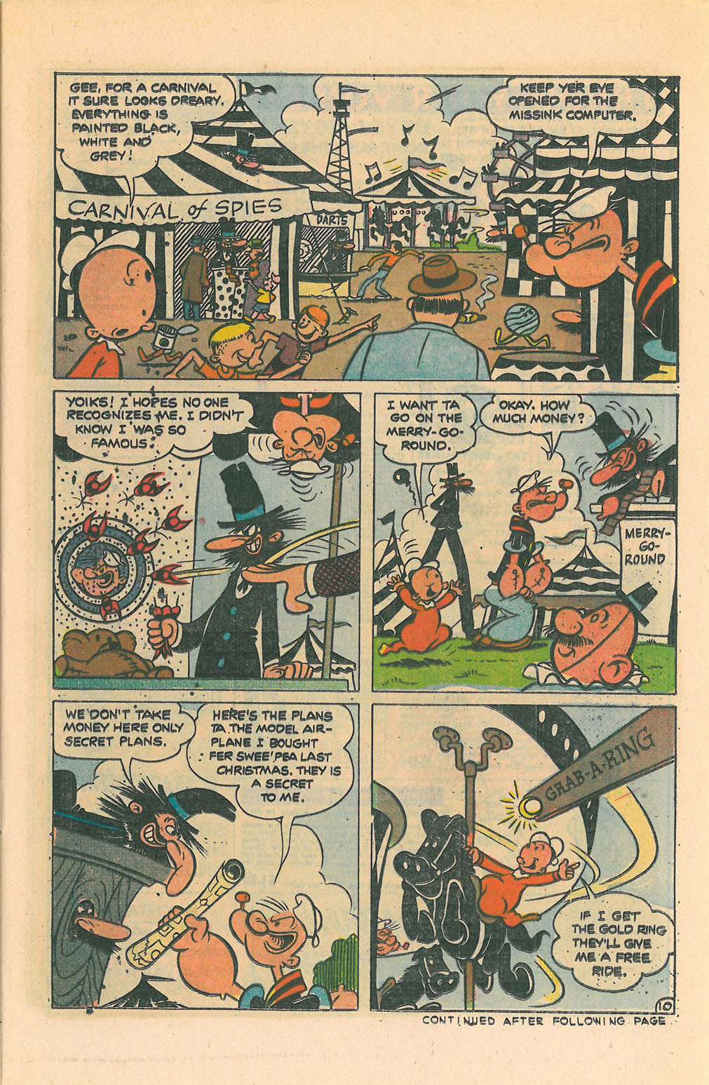 Read online Popeye (1948) comic -  Issue #125 - 13