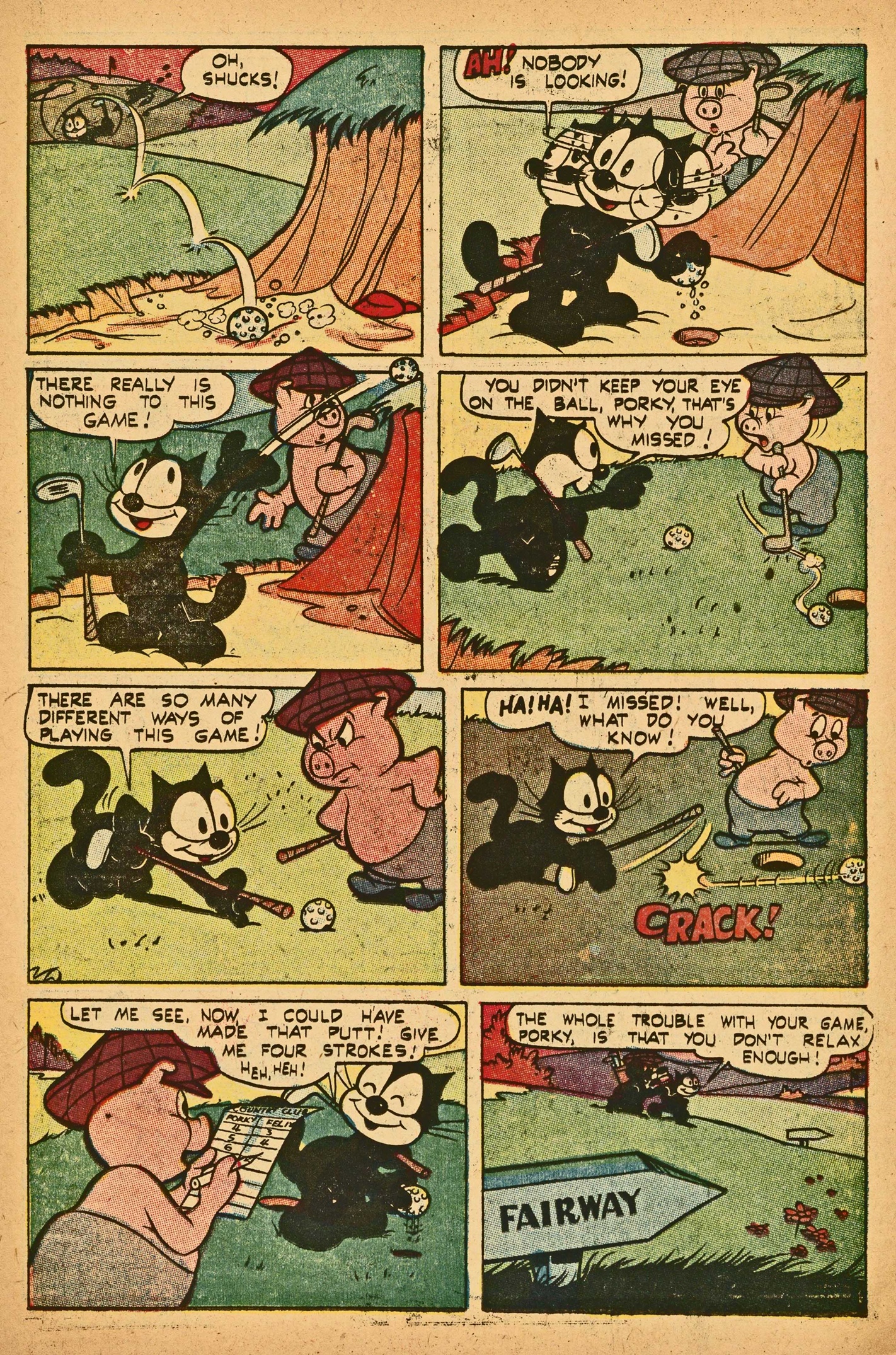 Read online Felix the Cat (1951) comic -  Issue #44 - 26