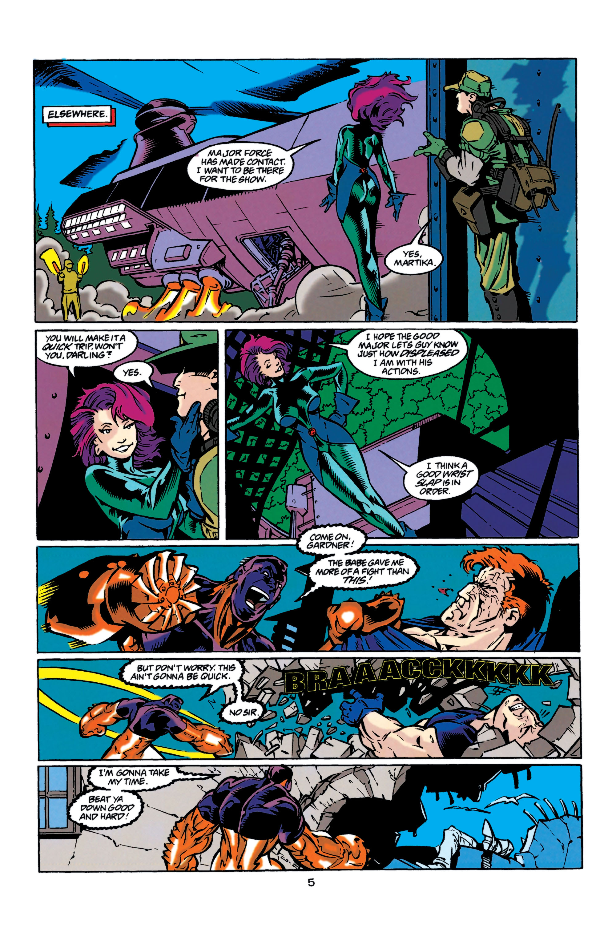 Read online Guy Gardner: Warrior comic -  Issue #44 - 5