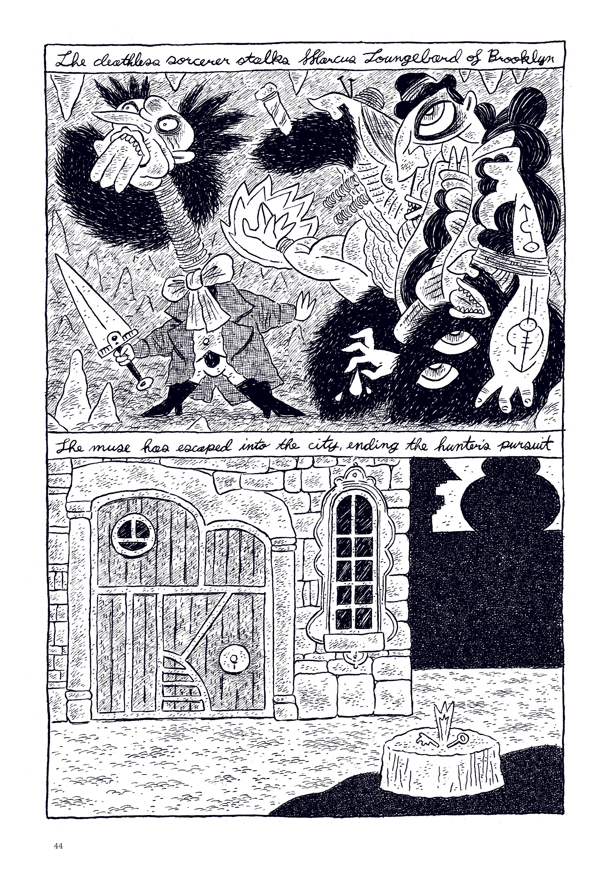 Read online Now: The New Comics Anthology comic -  Issue #7 - 44