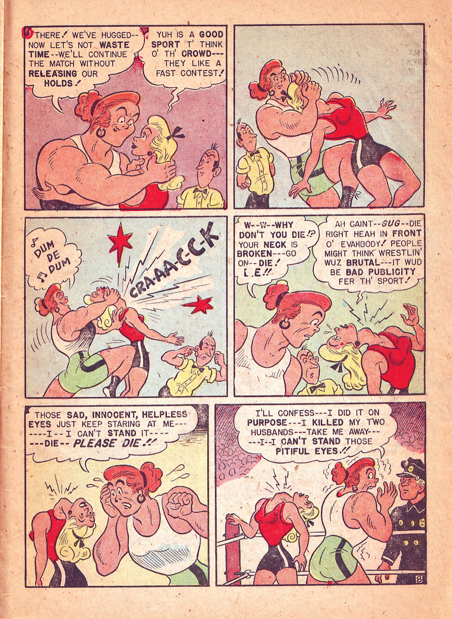 Read online Babe (1948) comic -  Issue #4 - 47