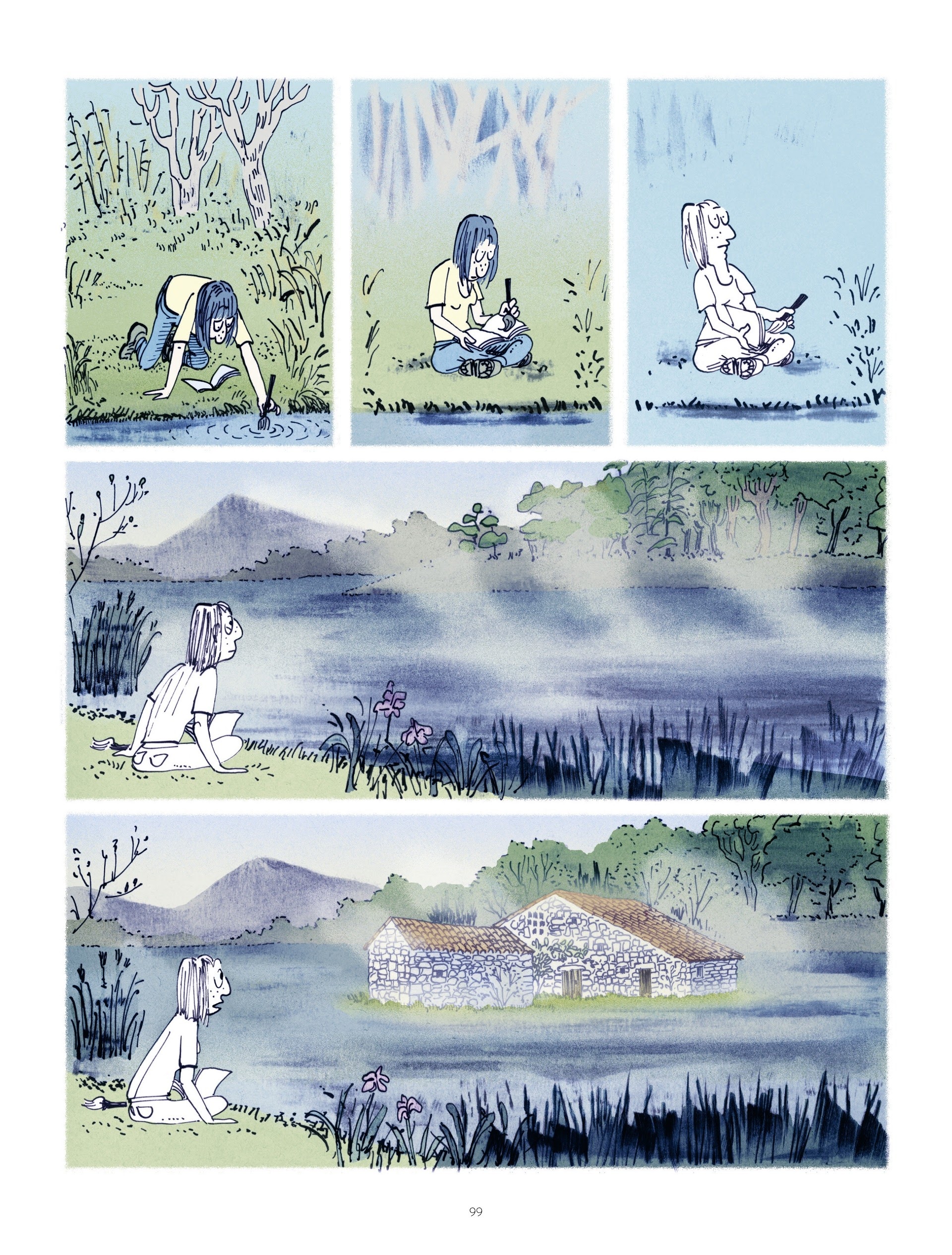 Read online The Young Woman and the Sea comic -  Issue # TPB - 99