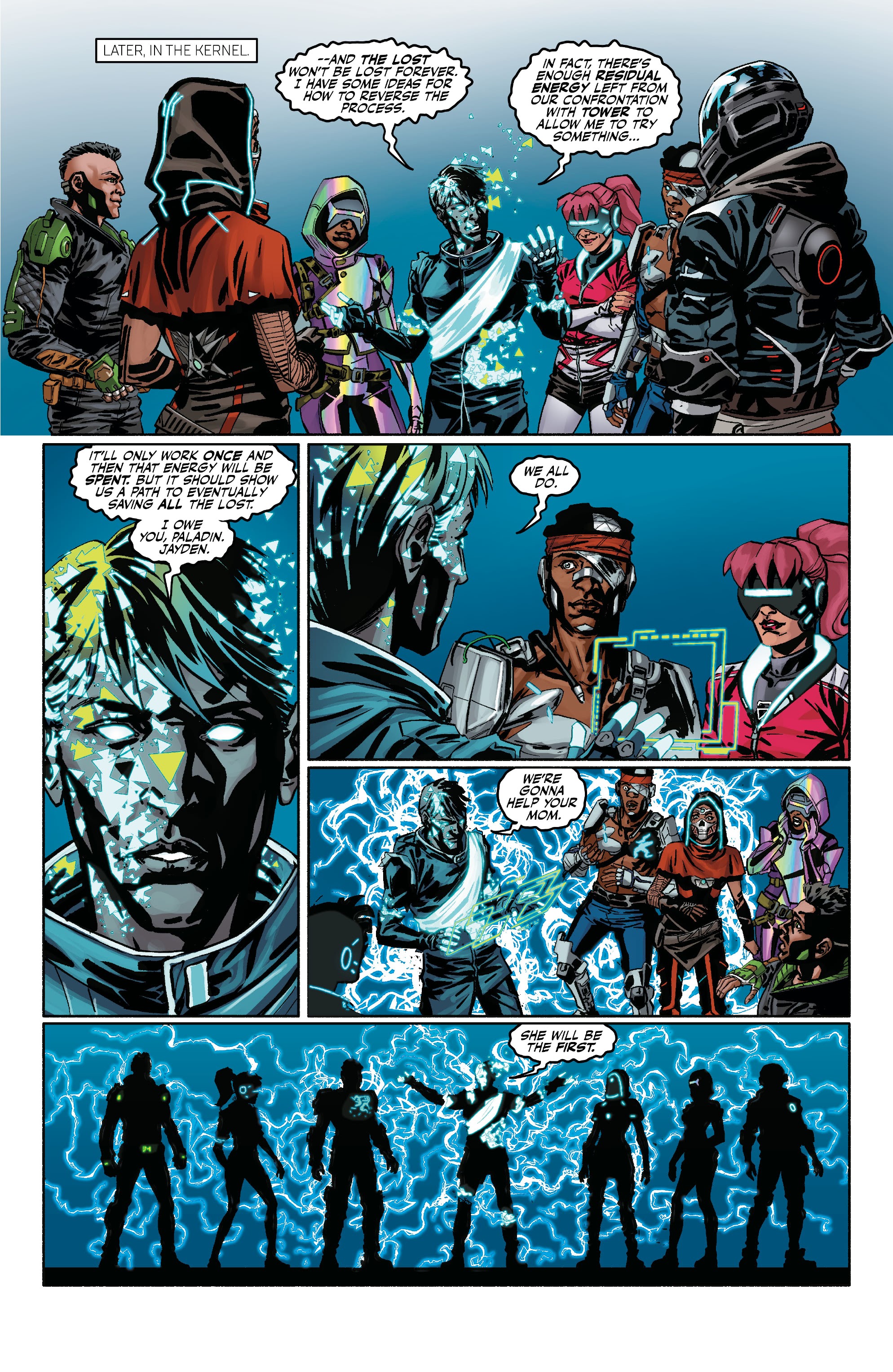 Read online HYPER SCAPE: The End of the Beginning comic -  Issue #2 - 11