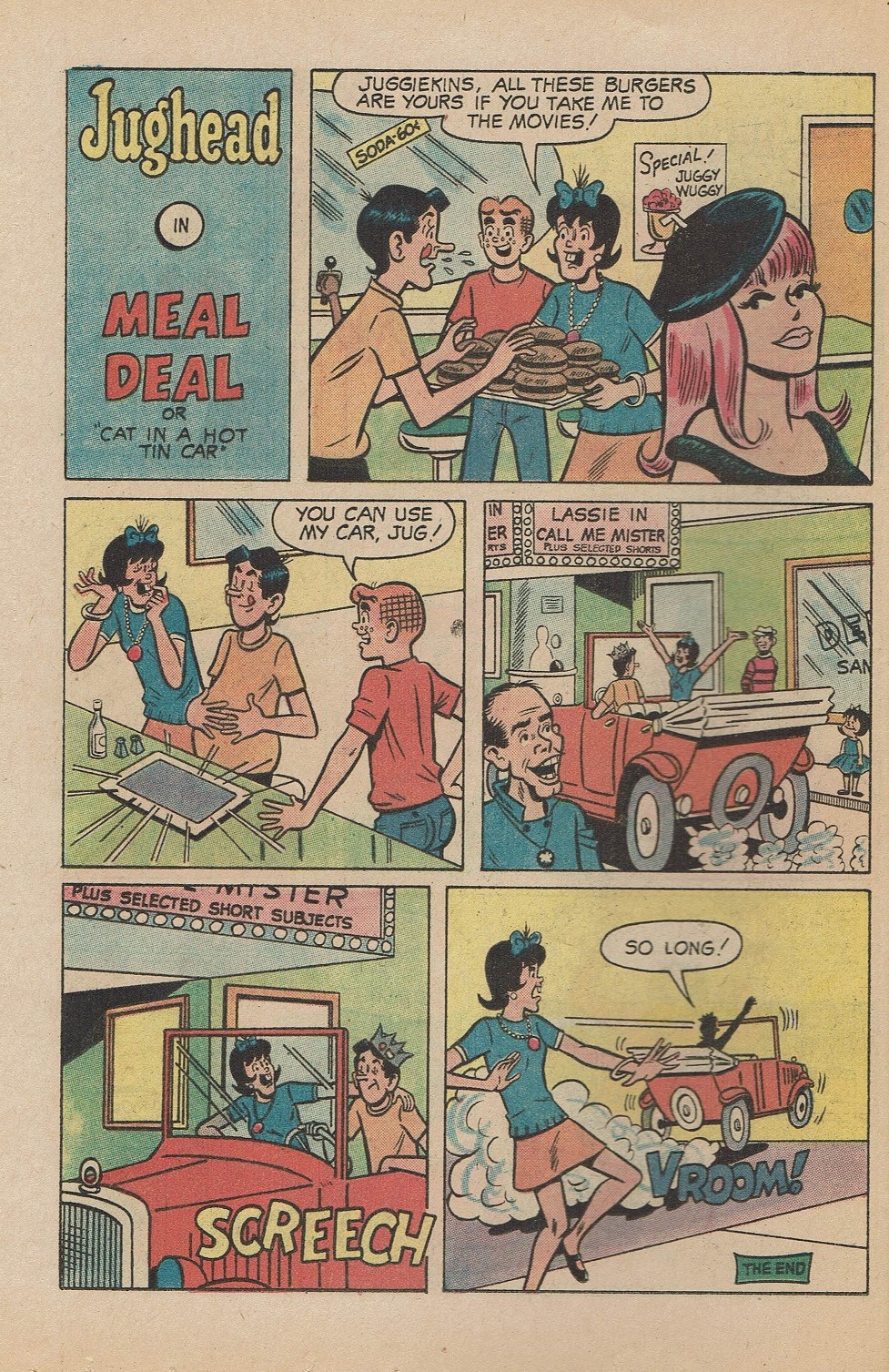 Read online Jughead's Jokes comic -  Issue #31 - 16