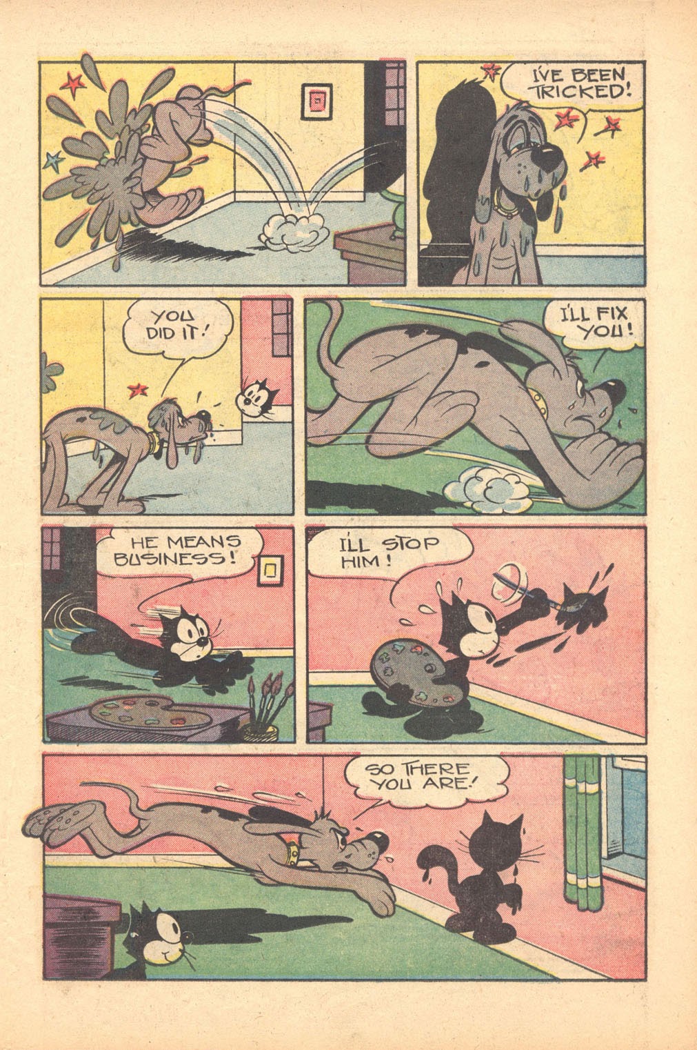 Read online Felix the Cat (1951) comic -  Issue #32 - 11