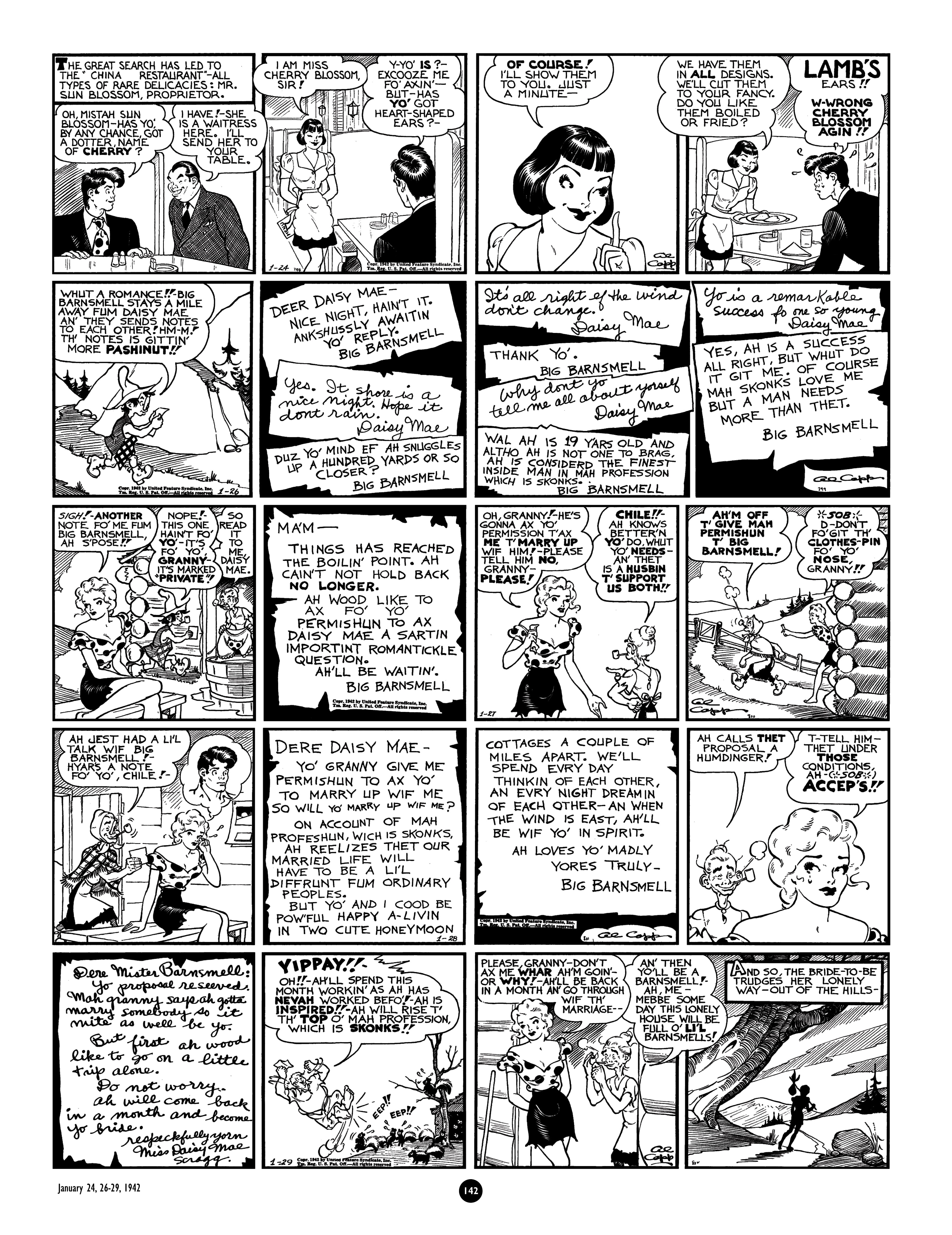 Read online Al Capp's Li'l Abner Complete Daily & Color Sunday Comics comic -  Issue # TPB 4 (Part 2) - 44