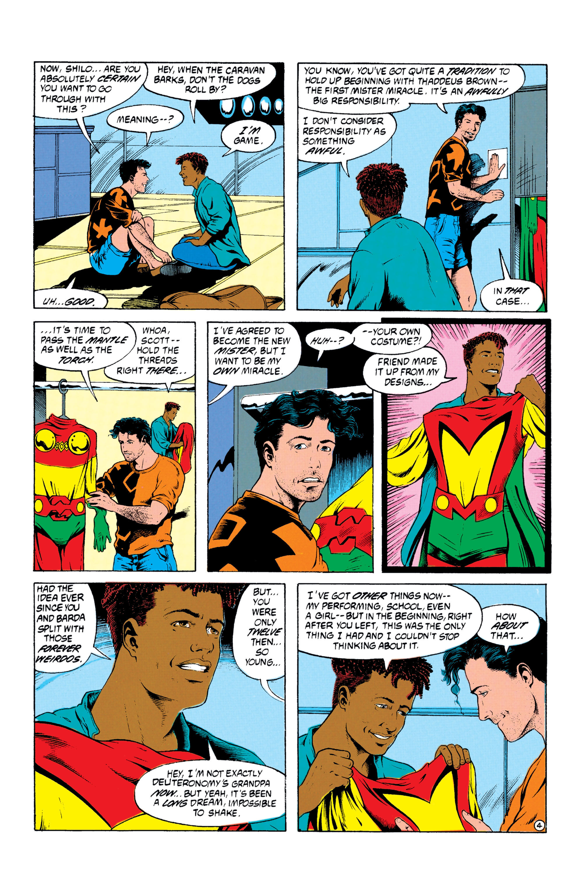 Read online Mister Miracle (1989) comic -  Issue #22 - 5