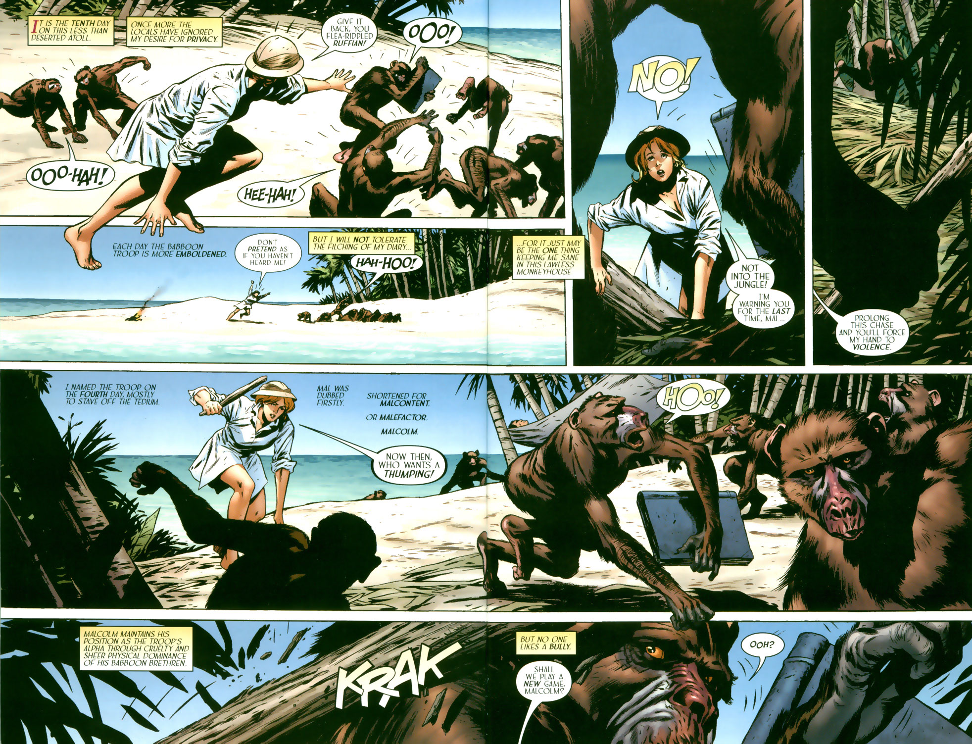 Read online Ruse comic -  Issue #17 - 5