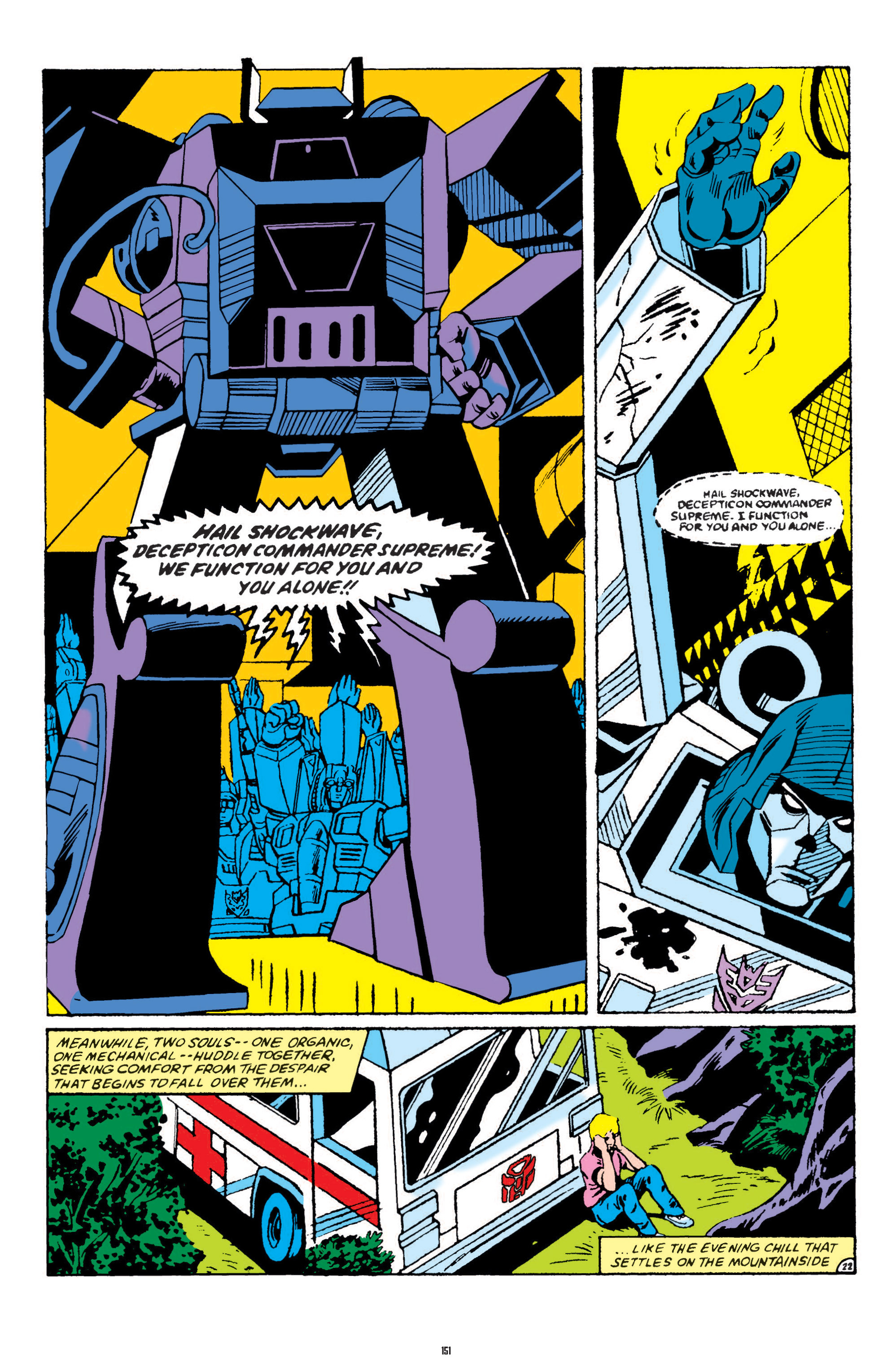 Read online The Transformers Classics comic -  Issue # TPB 1 - 152