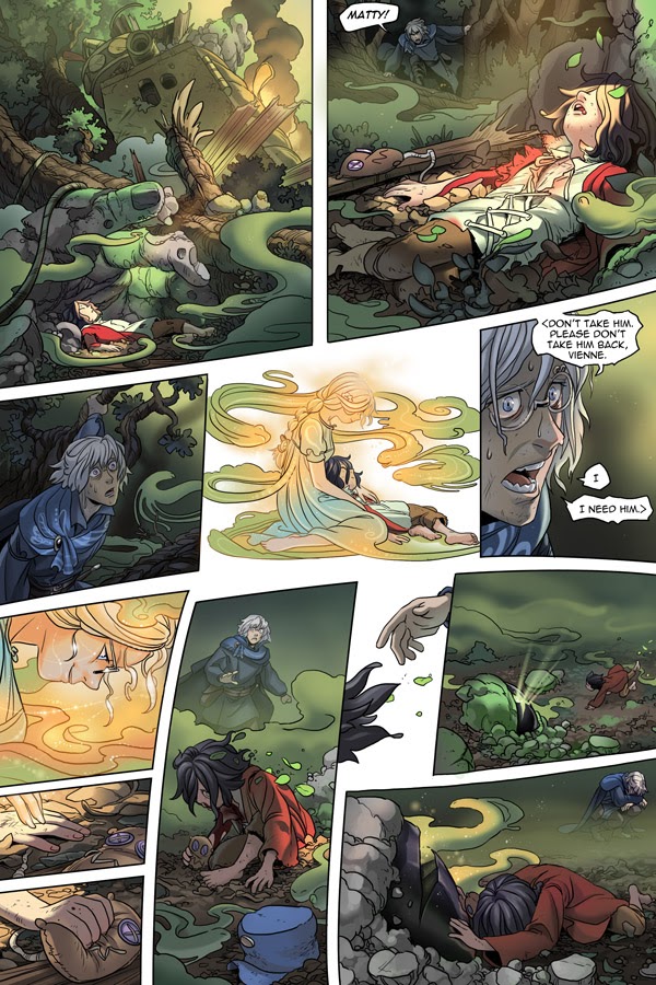 Read online Unsounded comic -  Issue #16 - 127