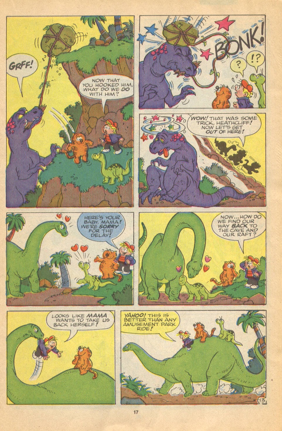 Read online Heathcliff's Funhouse comic -  Issue #9 - 14