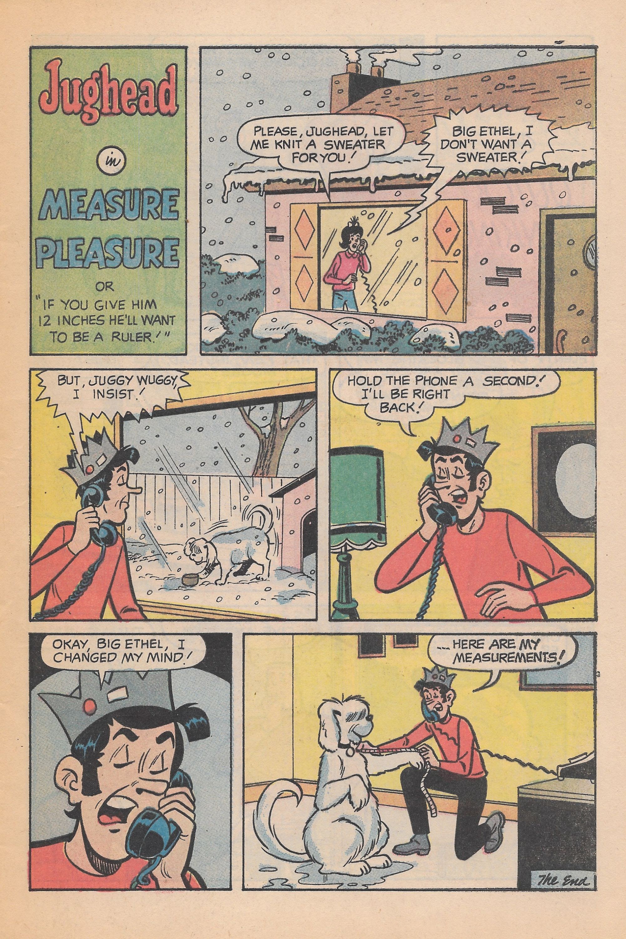 Read online Jughead's Jokes comic -  Issue #23 - 5