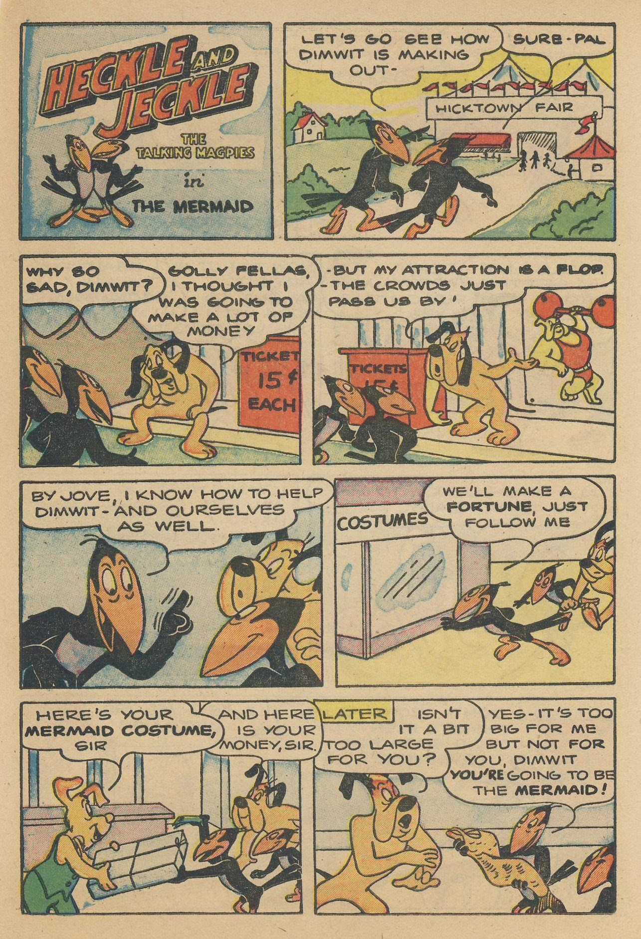 Read online Paul Terry's Mighty Mouse Comics comic -  Issue #45 - 69