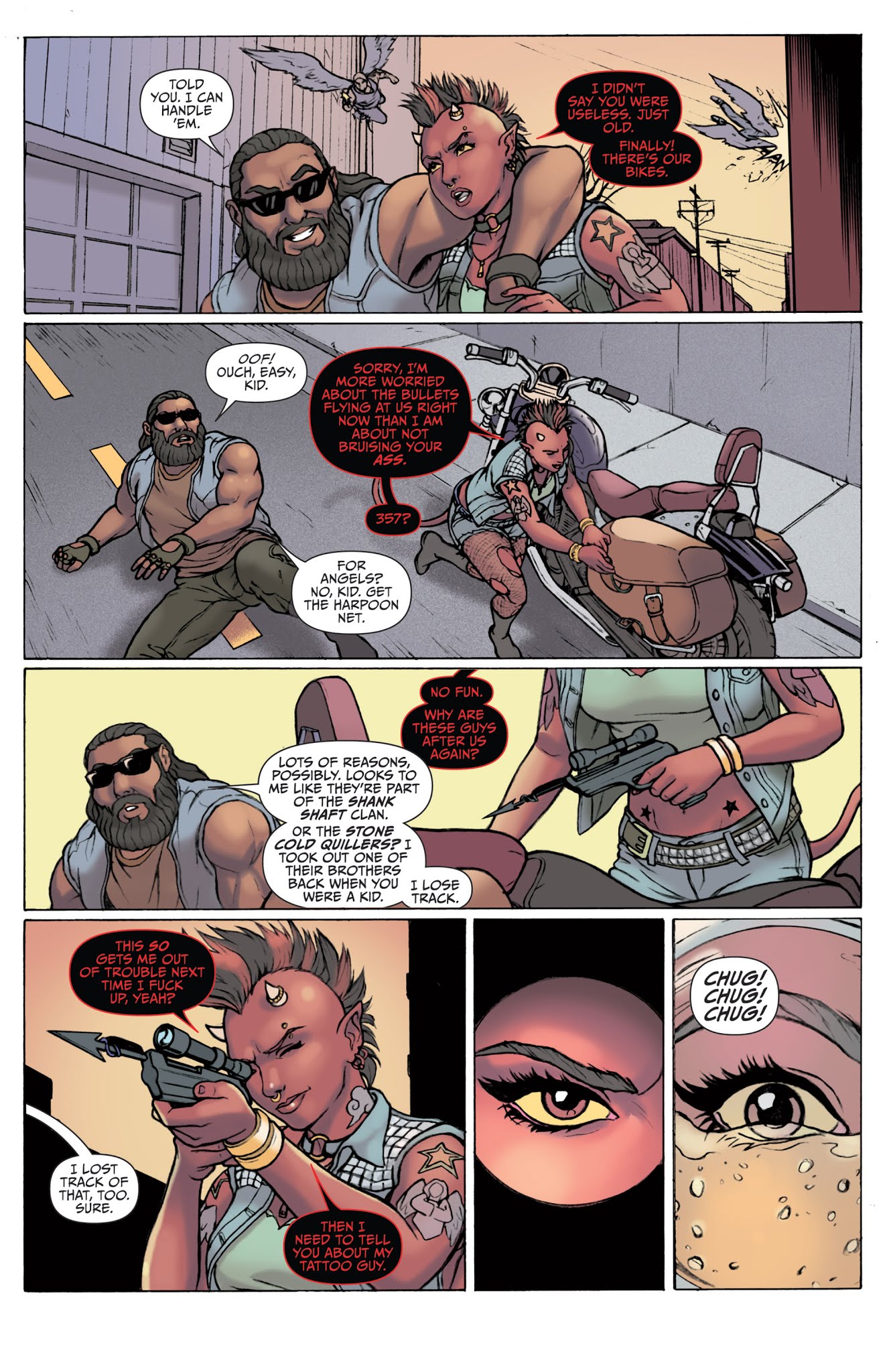 Read online Mercy Sparx Year One comic -  Issue #3 - 12