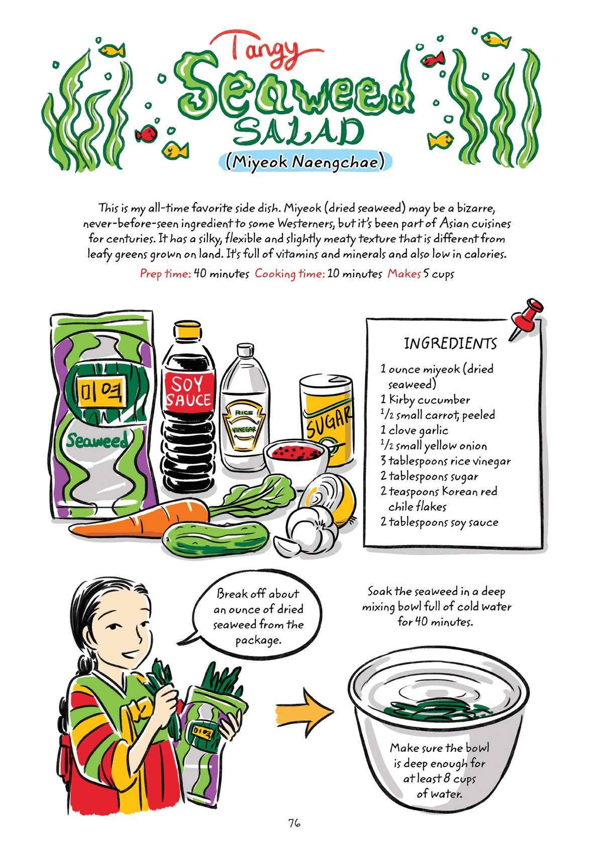 Read online Cook Korean! A Comic Book With Recipes comic -  Issue # TPB (Part 1) - 75