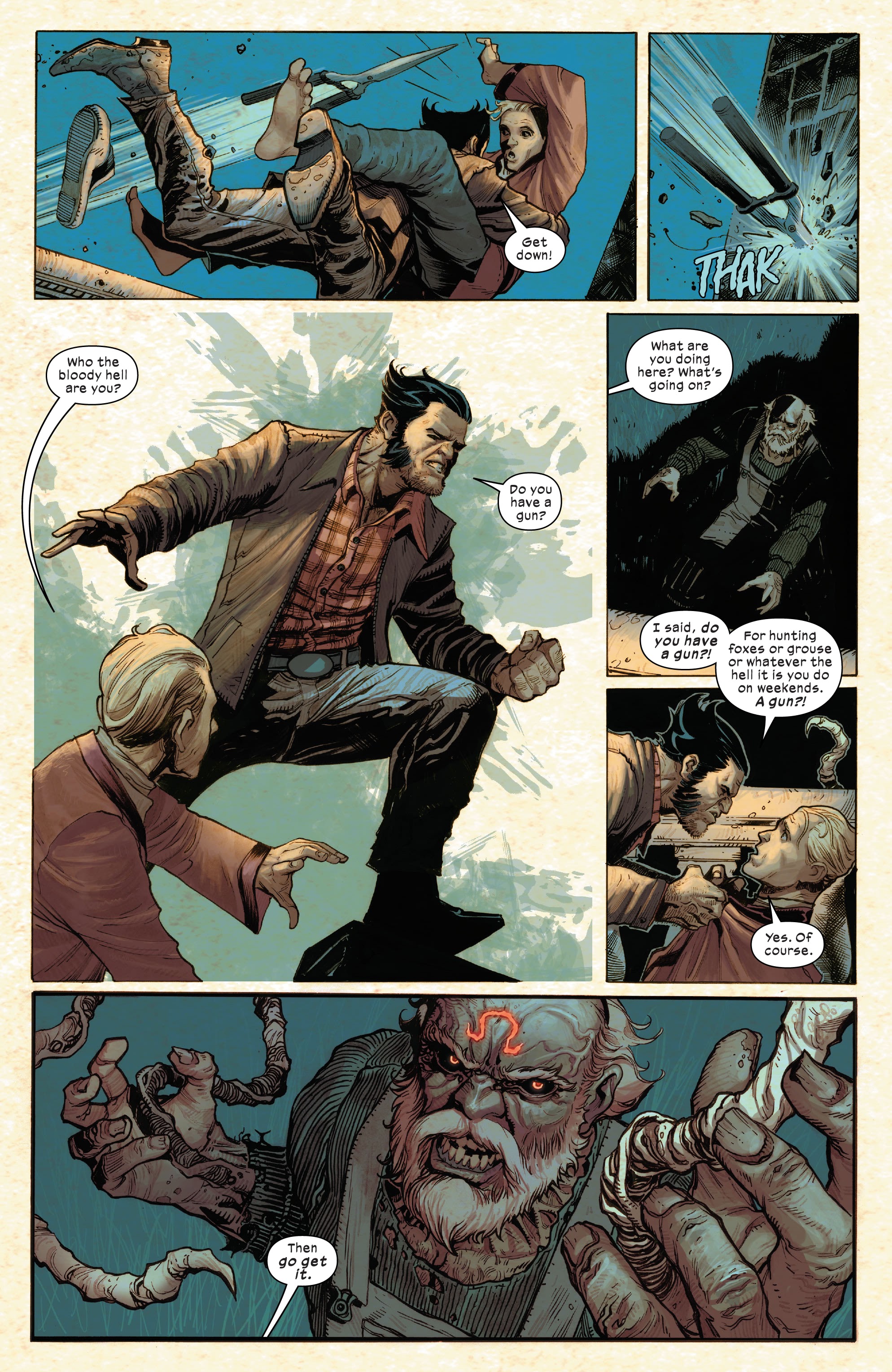 Read online X Lives Of Wolverine comic -  Issue #1 - 7