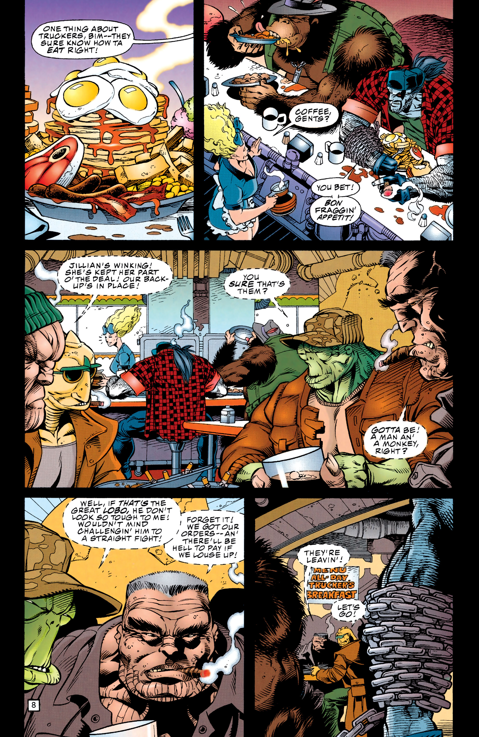 Read online Lobo (1993) comic -  Issue #6 - 9