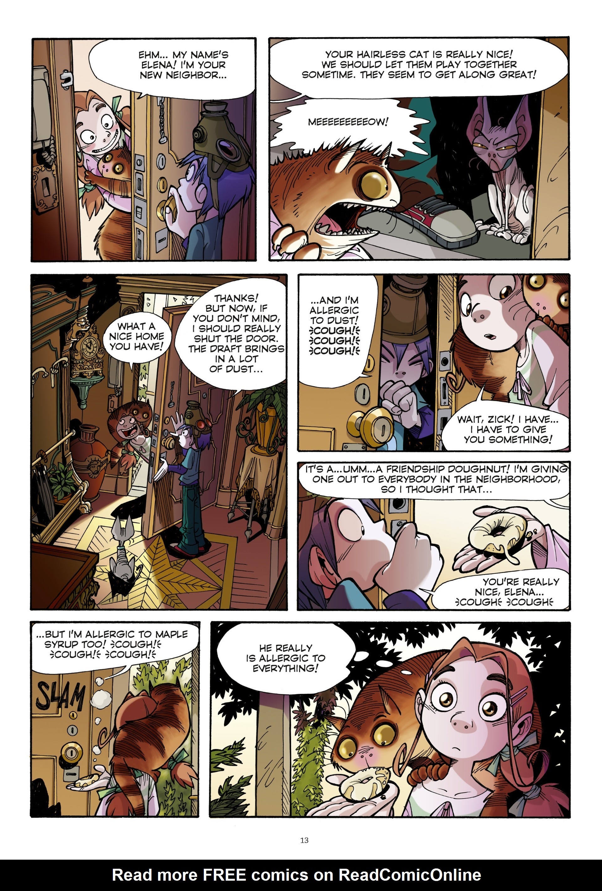 Read online Monster Allergy (2019) comic -  Issue #1 - 15