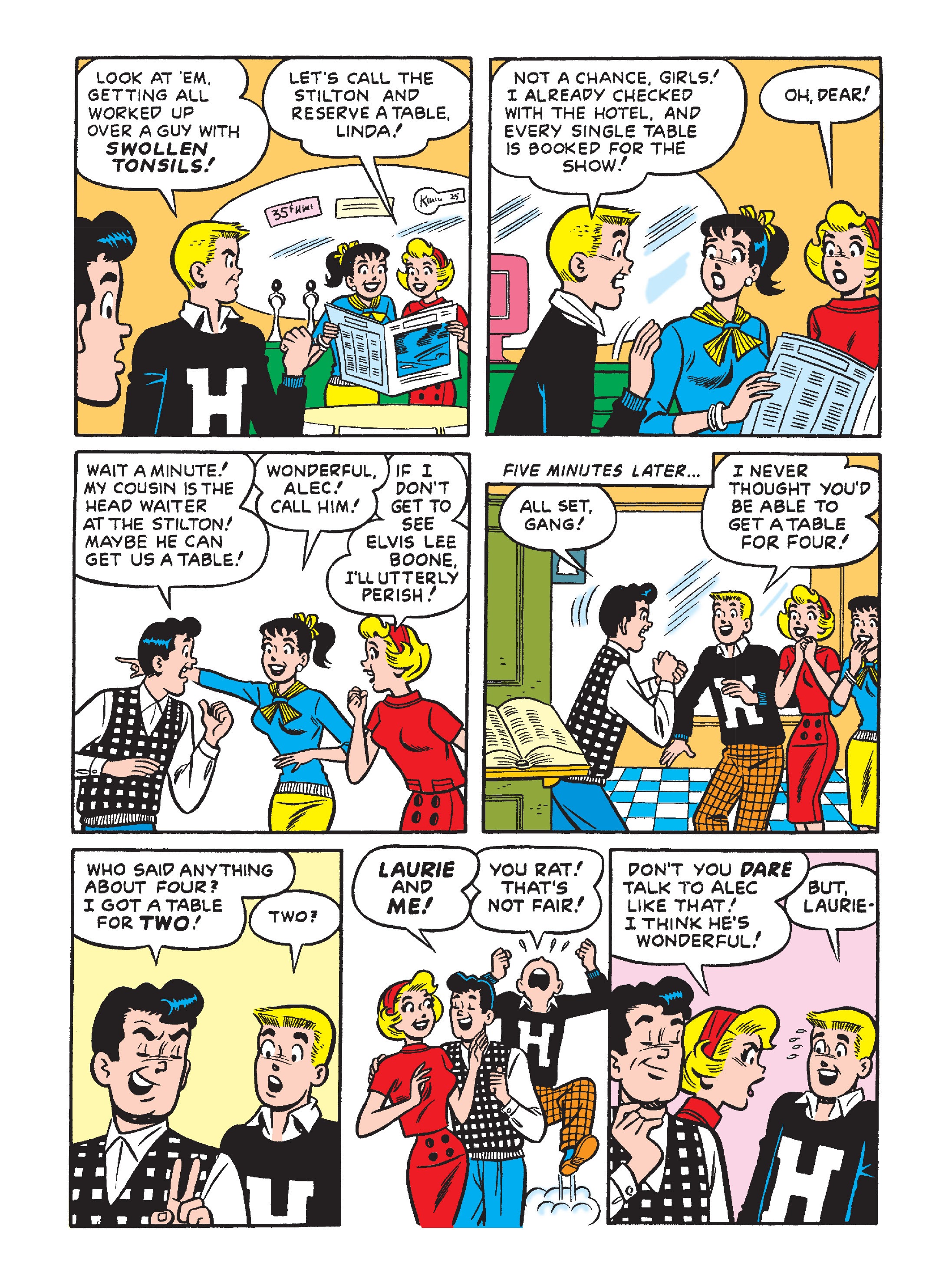 Read online Archie's Double Digest Magazine comic -  Issue #257 - 129