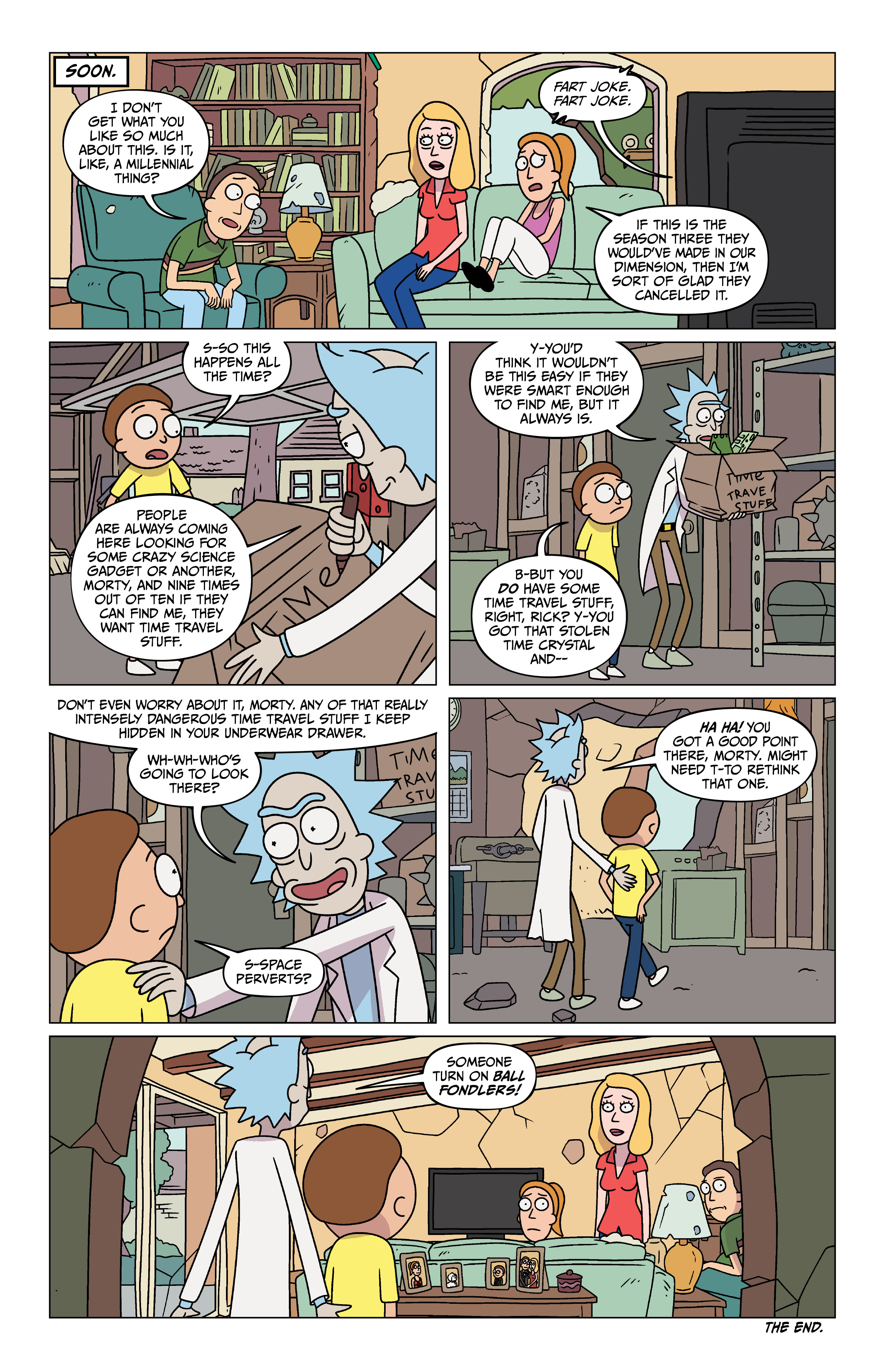 Read online Rick and Morty comic -  Issue # (2015) _Deluxe Edition 7 (Part 1) - 45