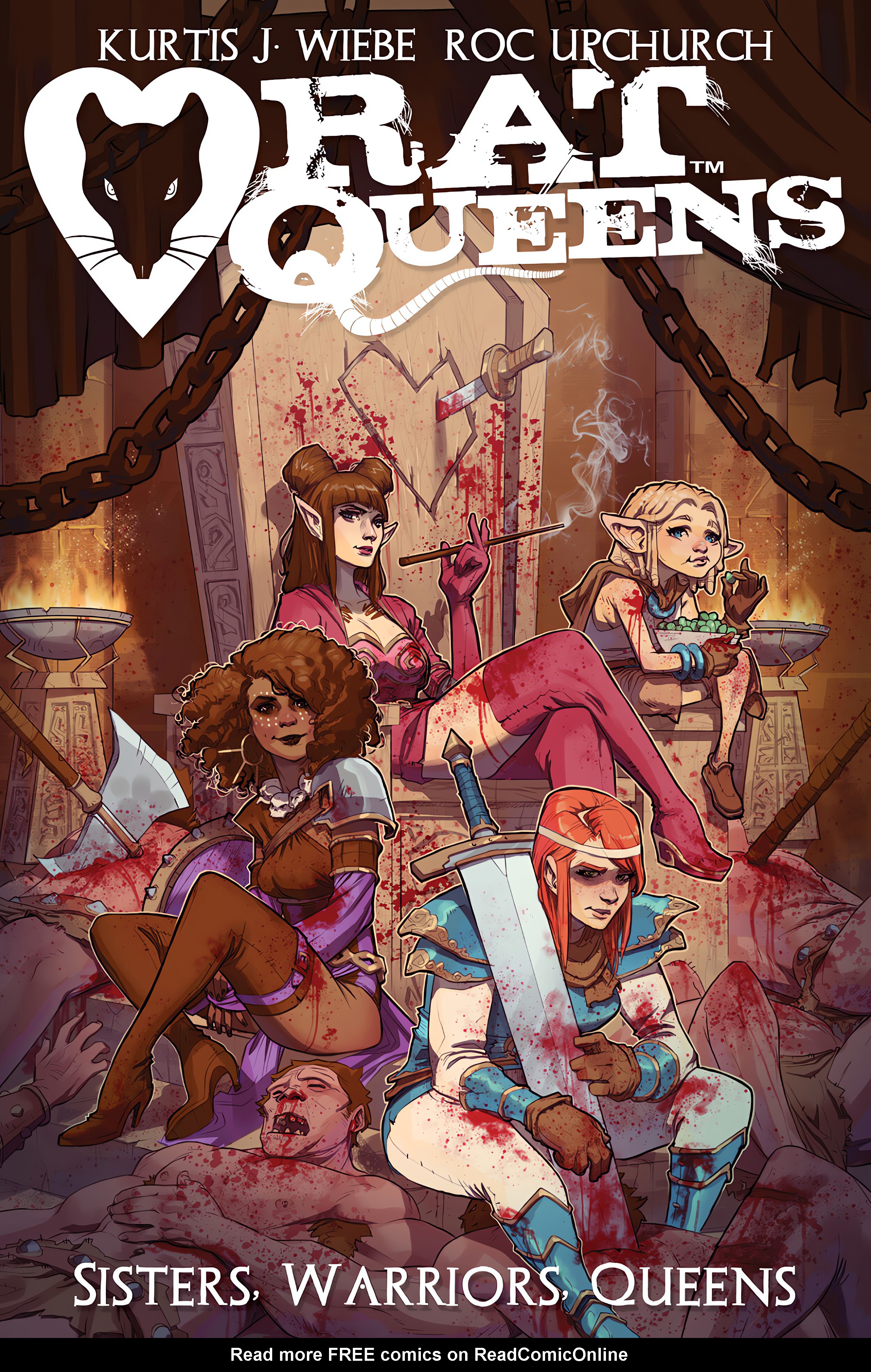 Read online Rat Queens: Sisters Warriors Queens comic -  Issue # TPB - 1