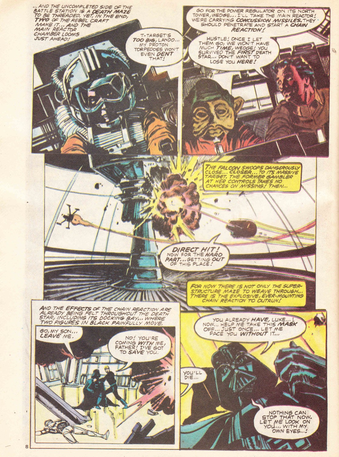 Read online Return of the Jedi comic -  Issue #8 - 8
