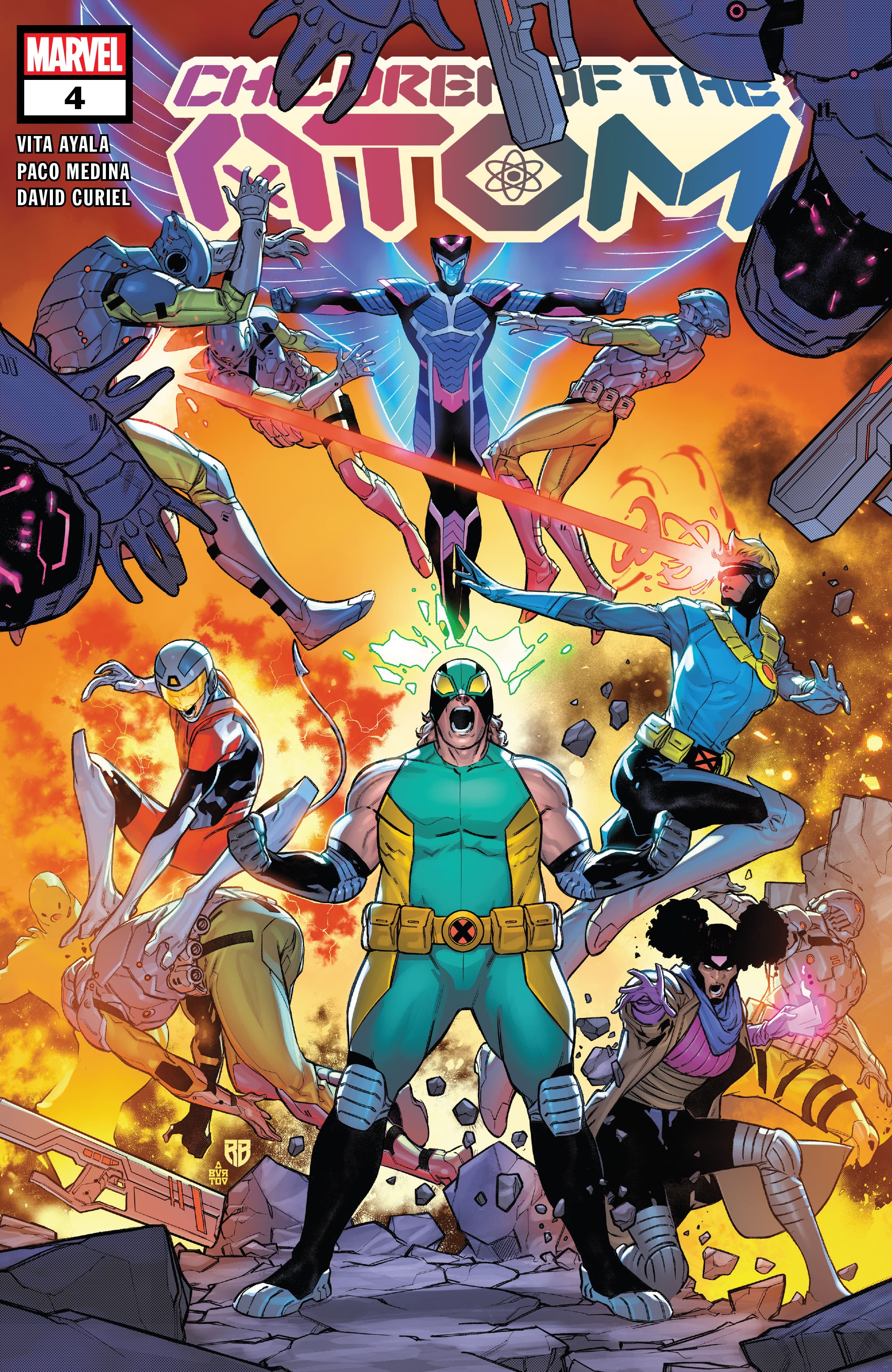 Read online Children Of The Atom comic -  Issue #4 - 1