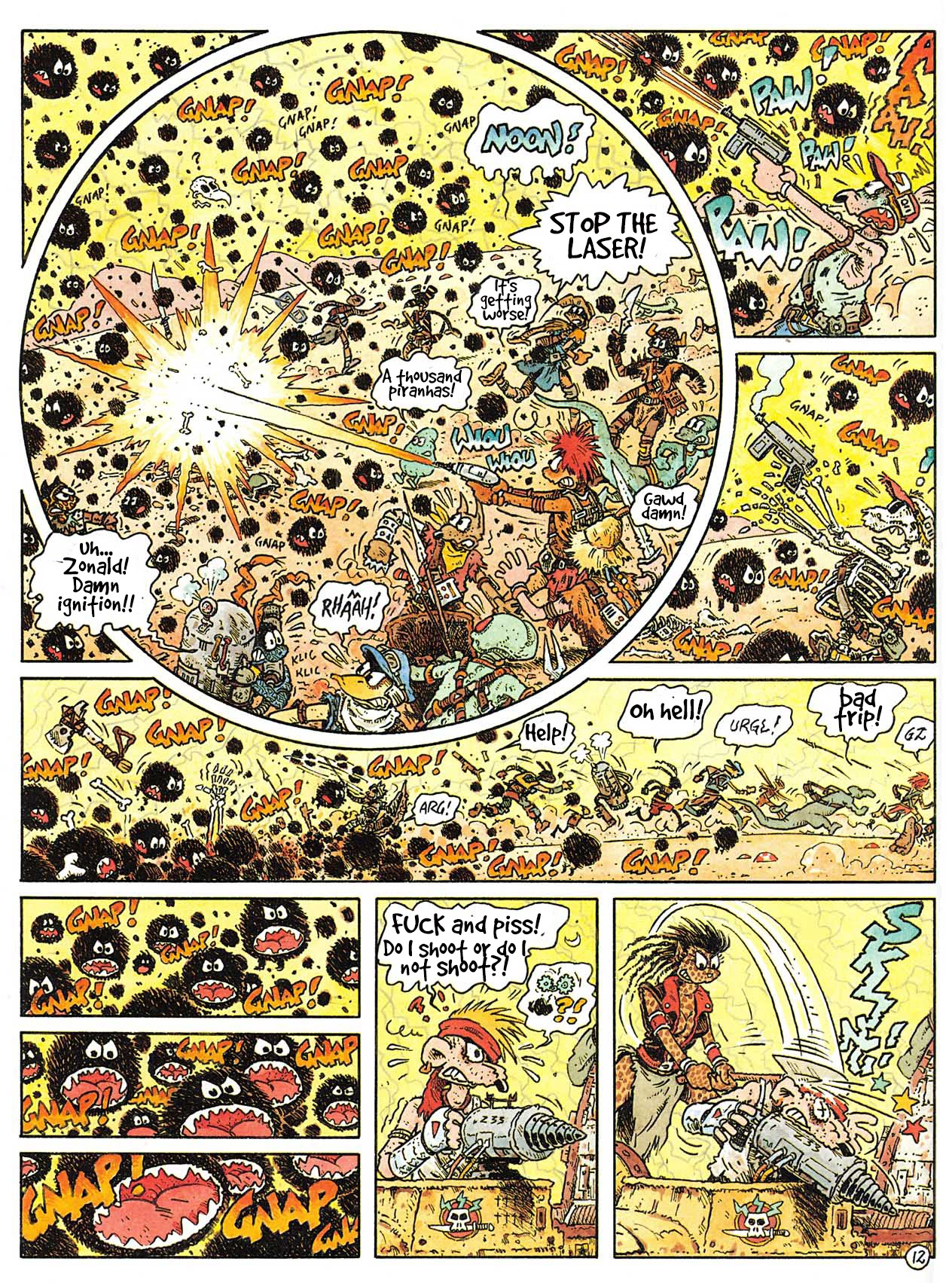 Read online Gazoline and the Red Planet comic -  Issue # Full - 15