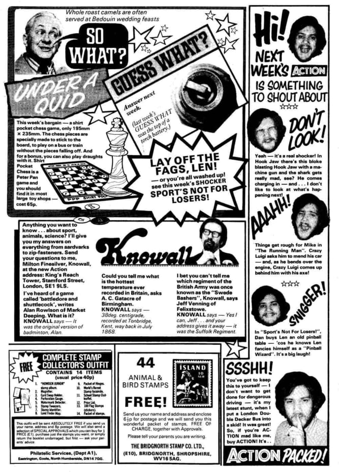Read online Action (1976) comic -  Issue #6 - 12