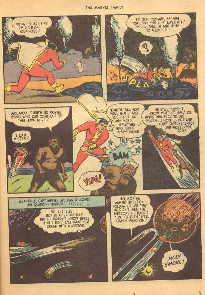 Read online The Marvel Family comic -  Issue #7 - 11