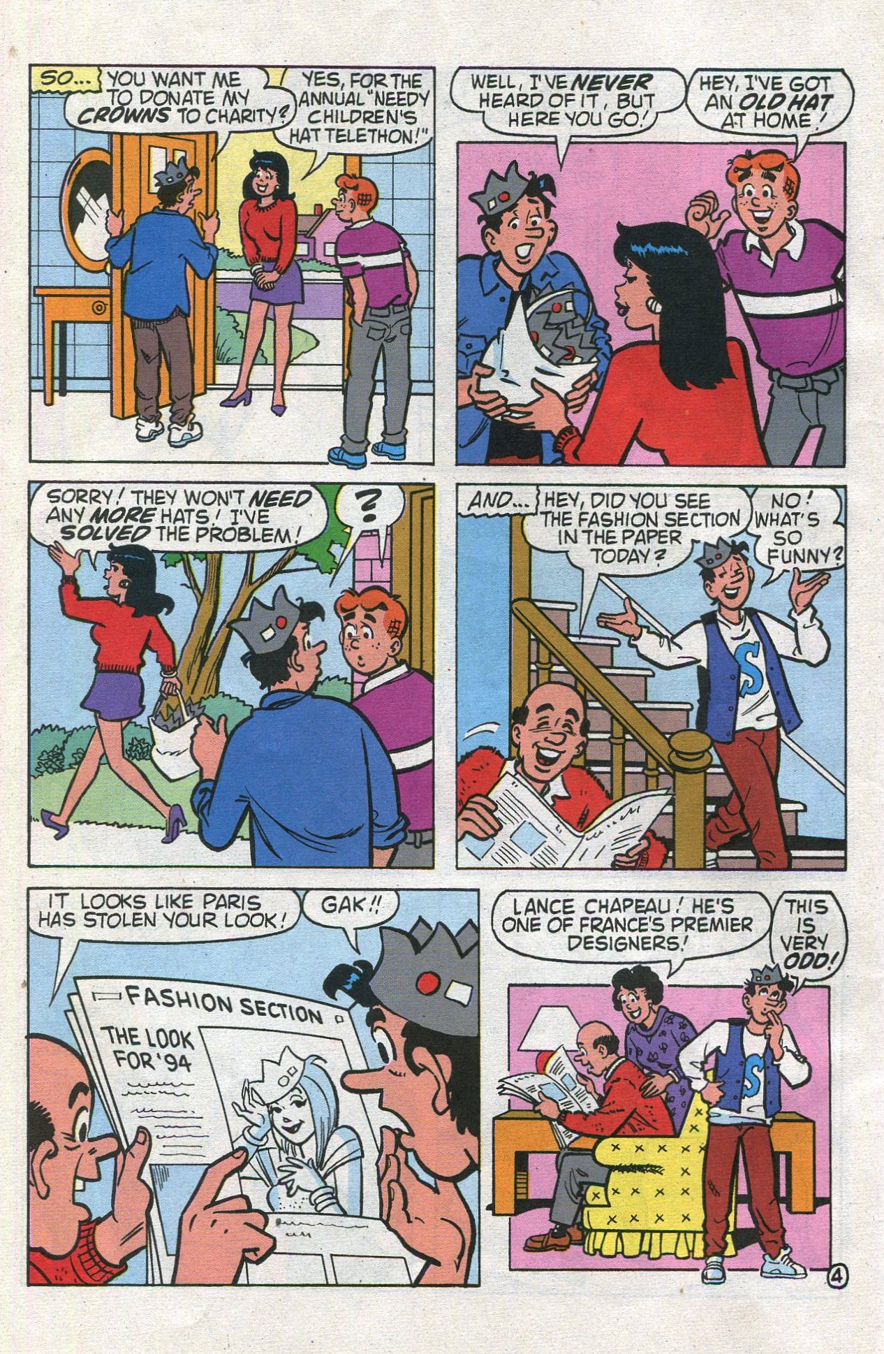 Read online Archie's Pal Jughead Comics comic -  Issue #57 - 6