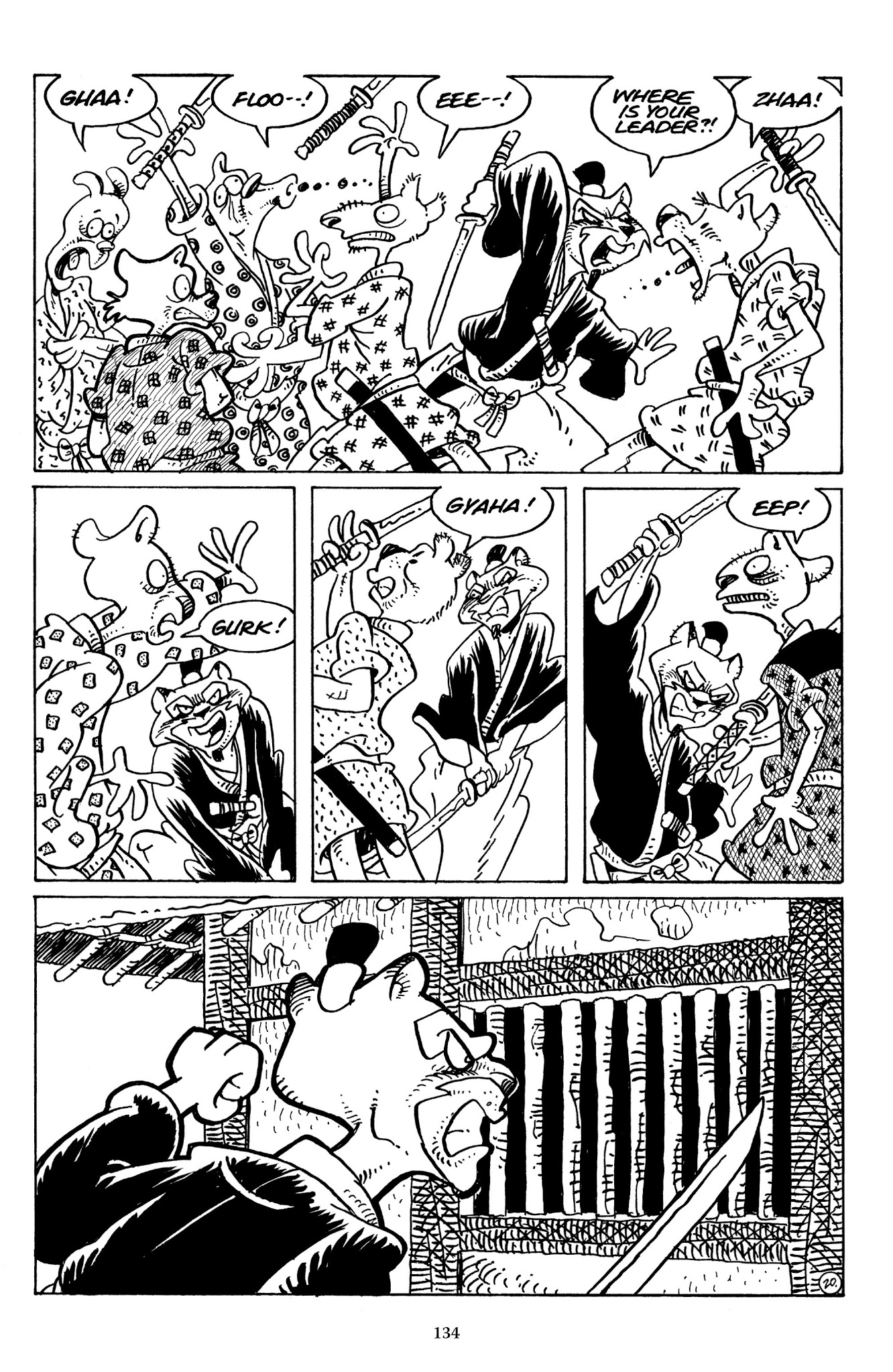 Read online The Usagi Yojimbo Saga comic -  Issue # TPB 7 - 130