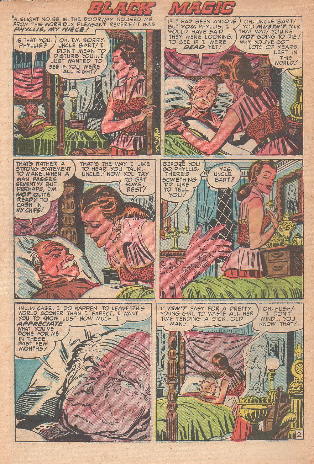 Read online Black Magic (1950) comic -  Issue #12 - 4