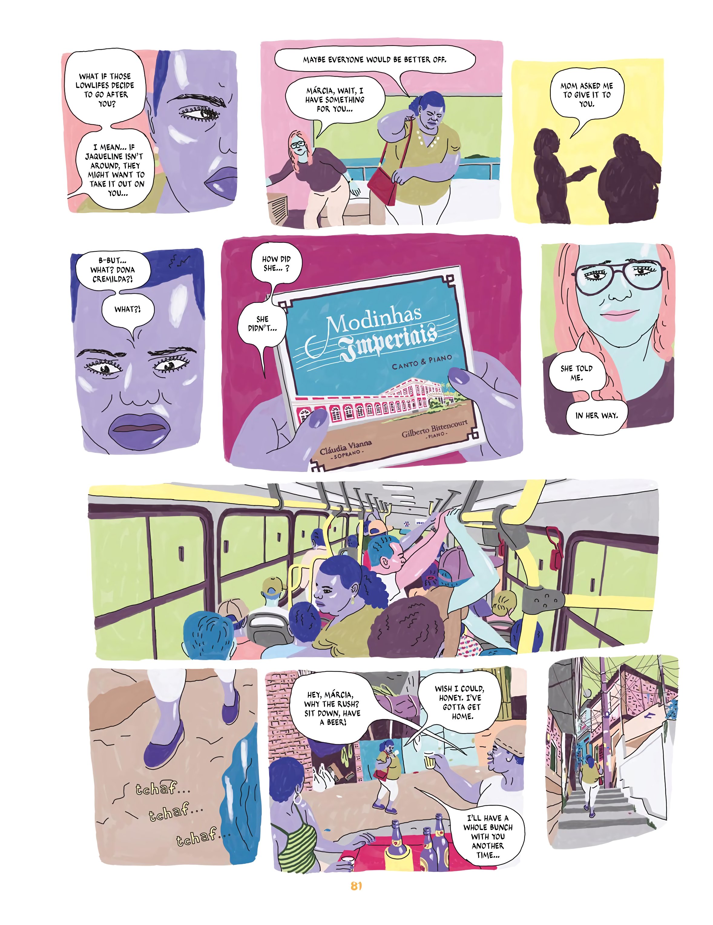 Read online Listen, Beautiful Márcia comic -  Issue # TPB - 82